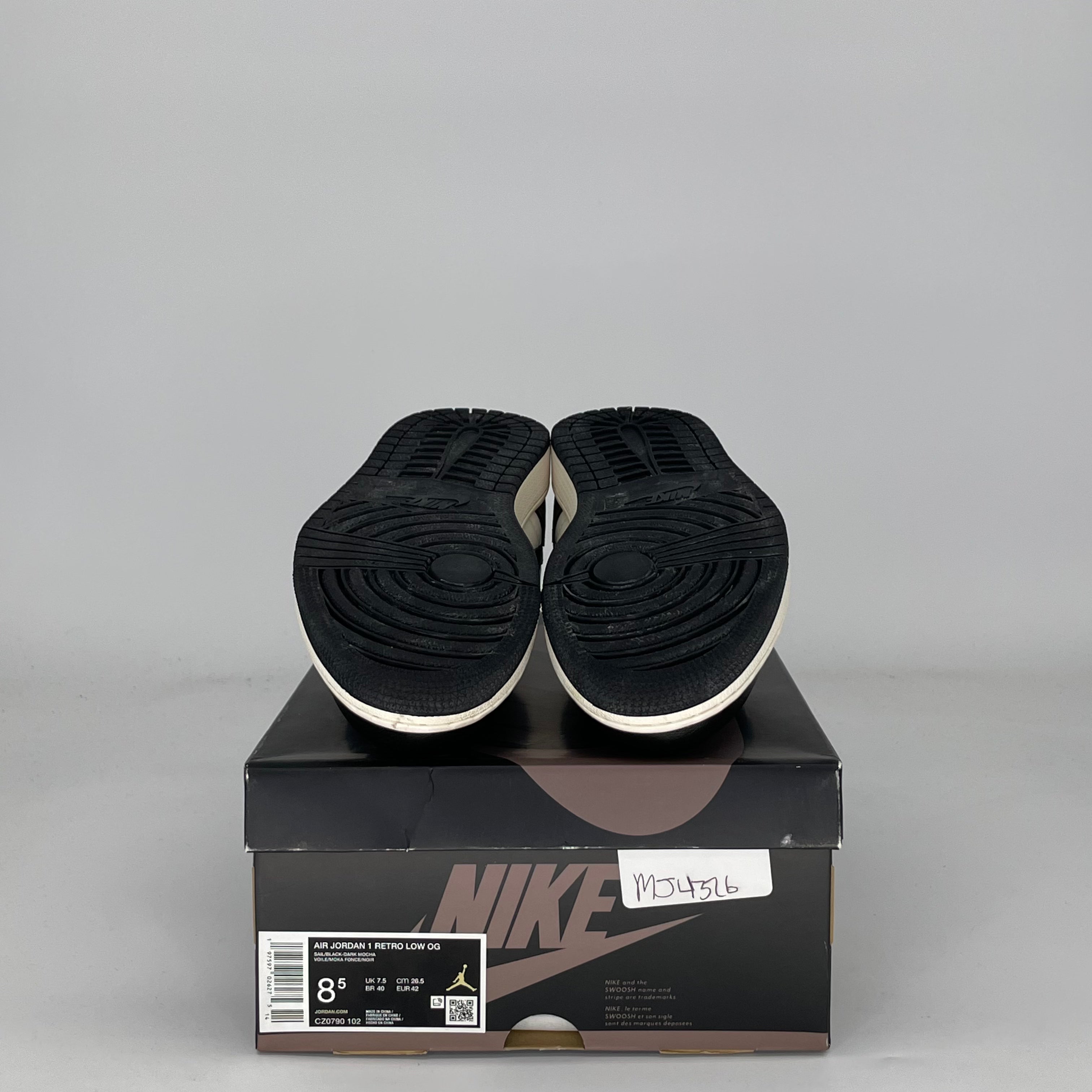 AIR JORDAN 1 LOW MOCHA CZ0790-102 SIZE 8.5/10W