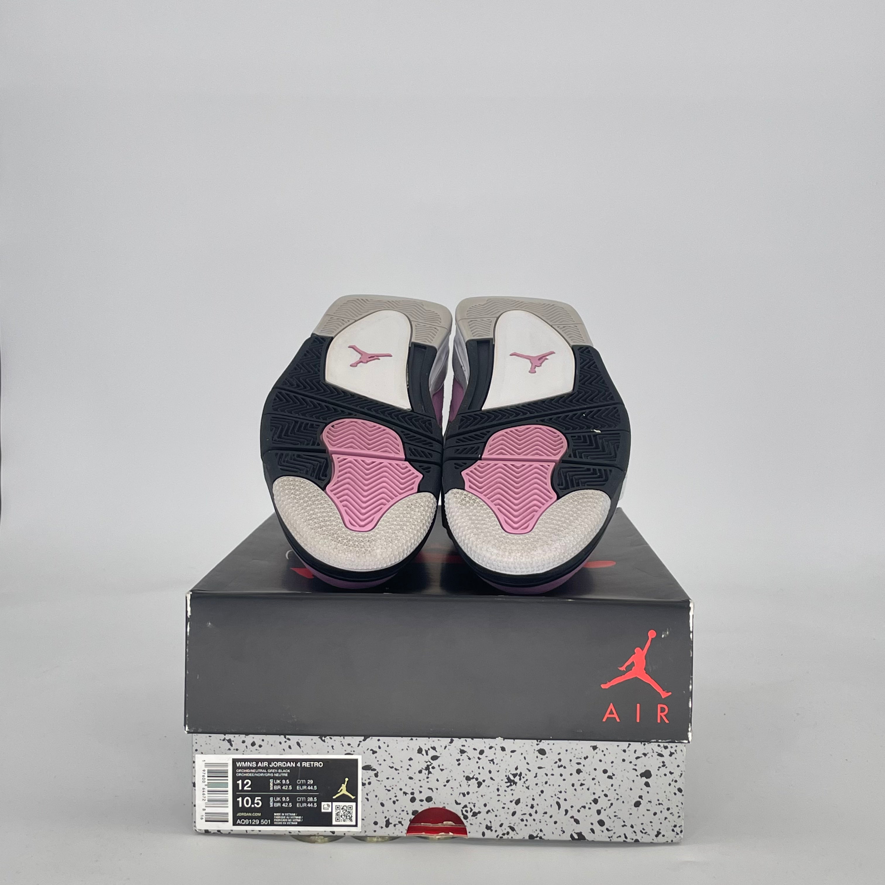 AIR JORDAN 4 ORCHID AQ9129-501 SIZE 10.5/12W