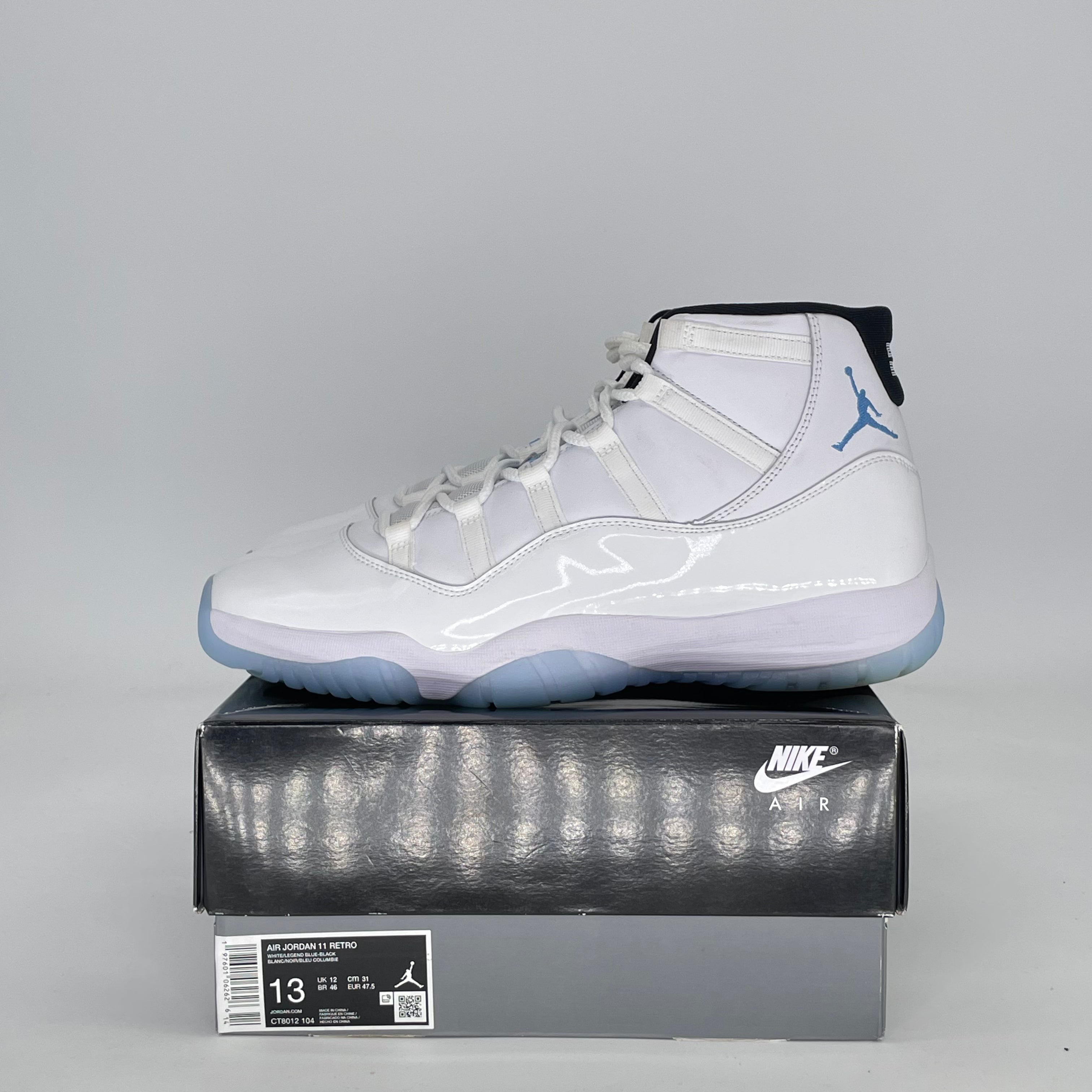 AIR JORDAN 11 LEGEND BLUE CT8012-104 SIZE 13/14.5W