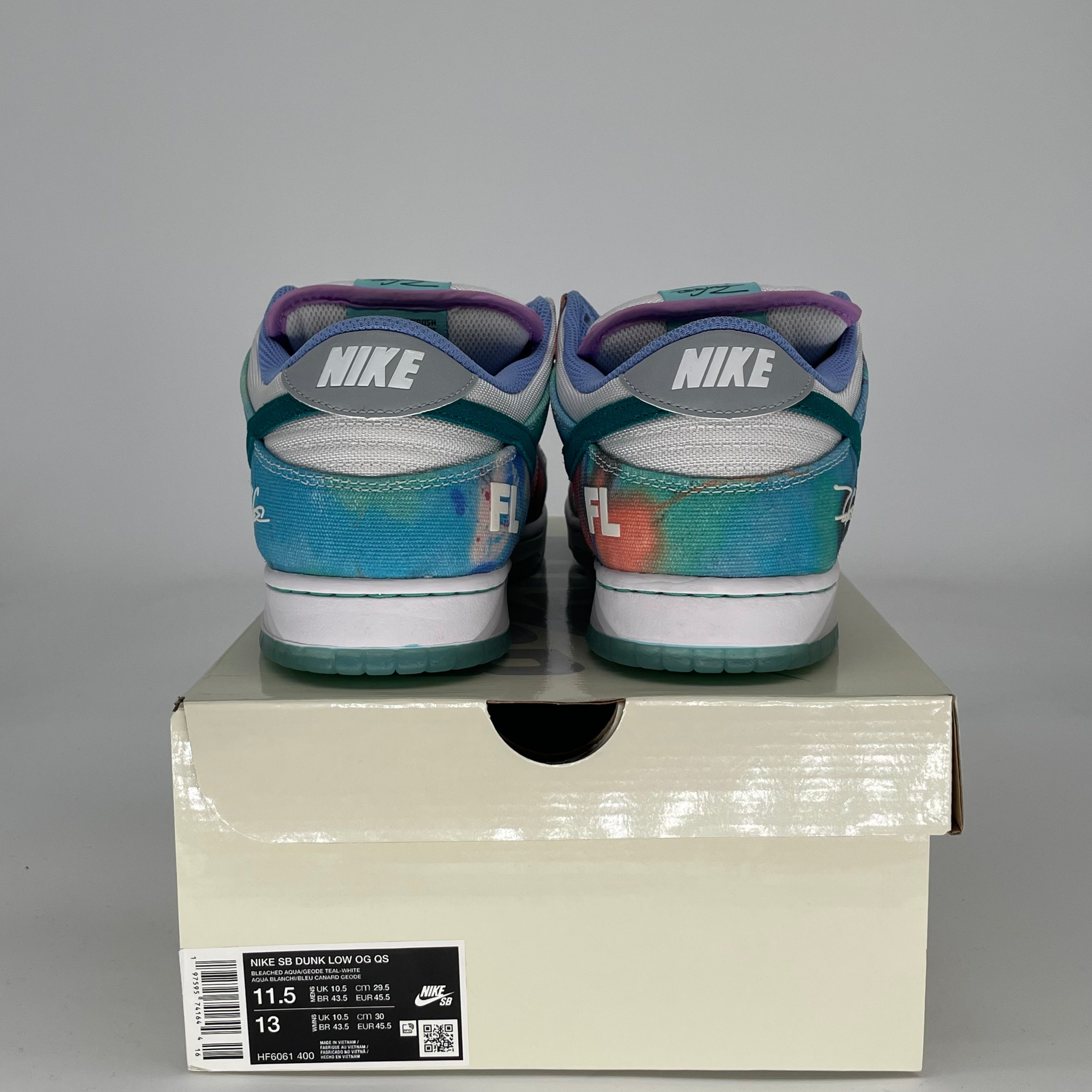 NIKE SB DUNK LOW FUTURA HF6061-400 SIZE 11.5/13W