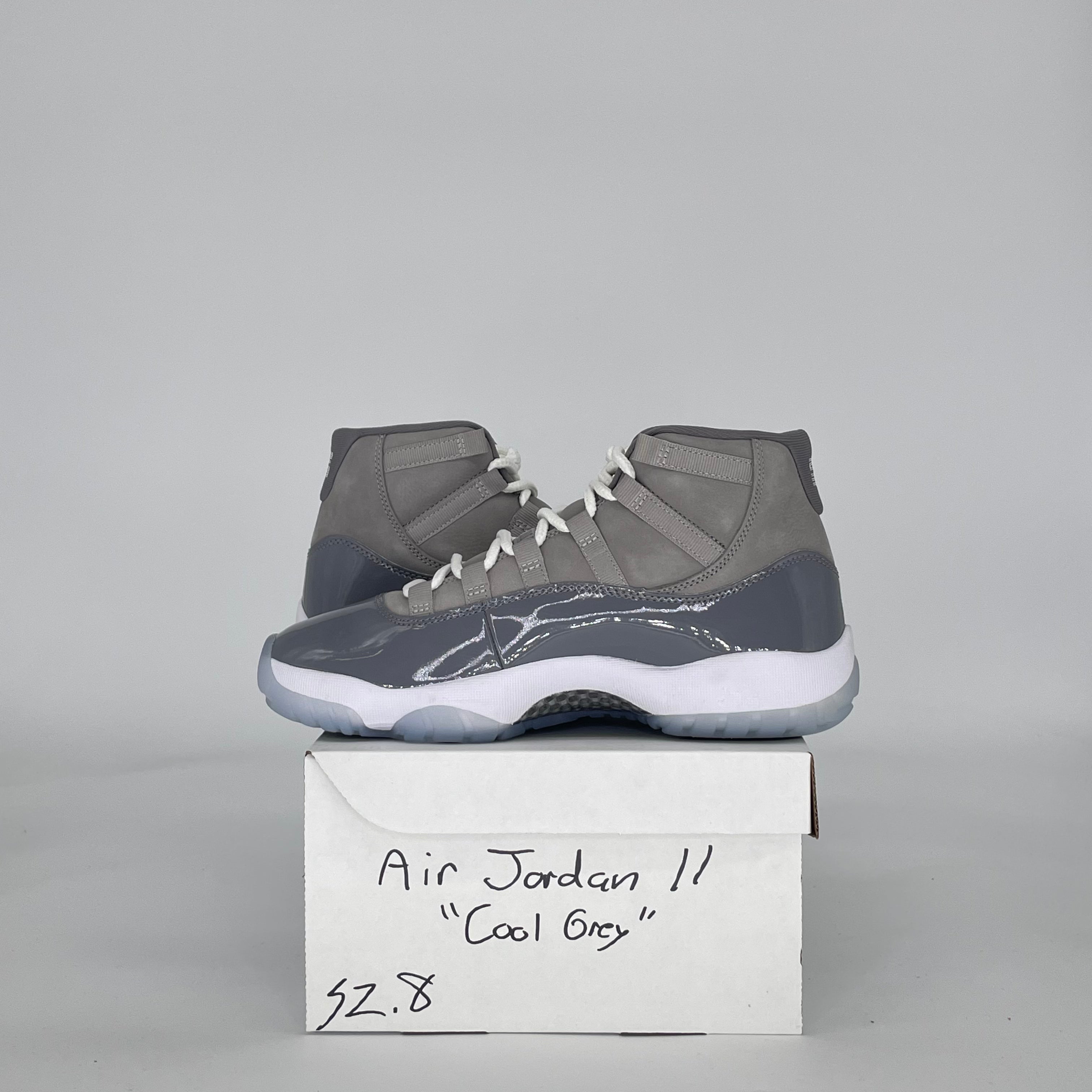 AIR JORDAN 11 COOL GREY (2021) CT8012-005 SIZE 8/9.5W