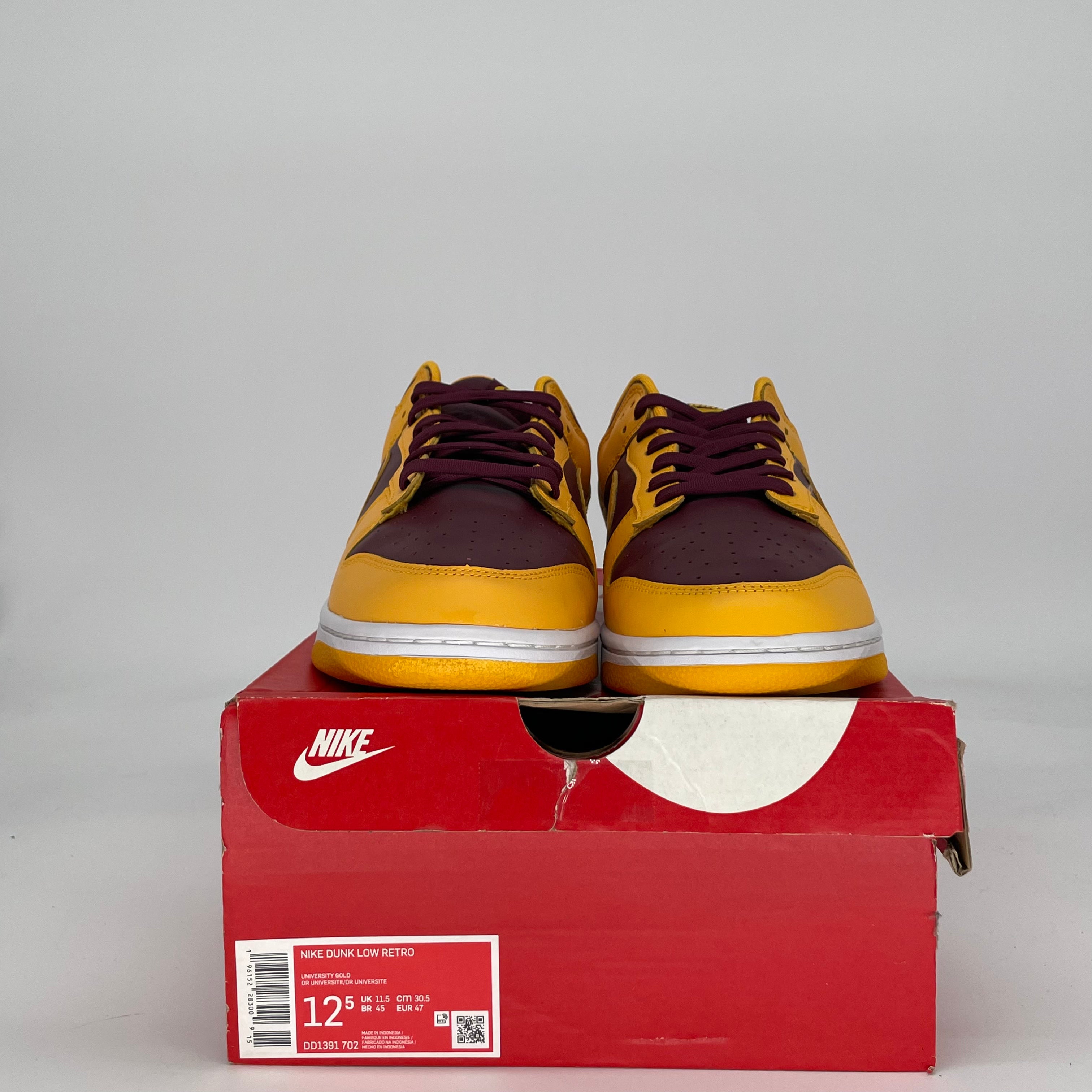 NIKE DUNK LOW ARIZONA STATE DD1391-702 SIZE 12.5/14W