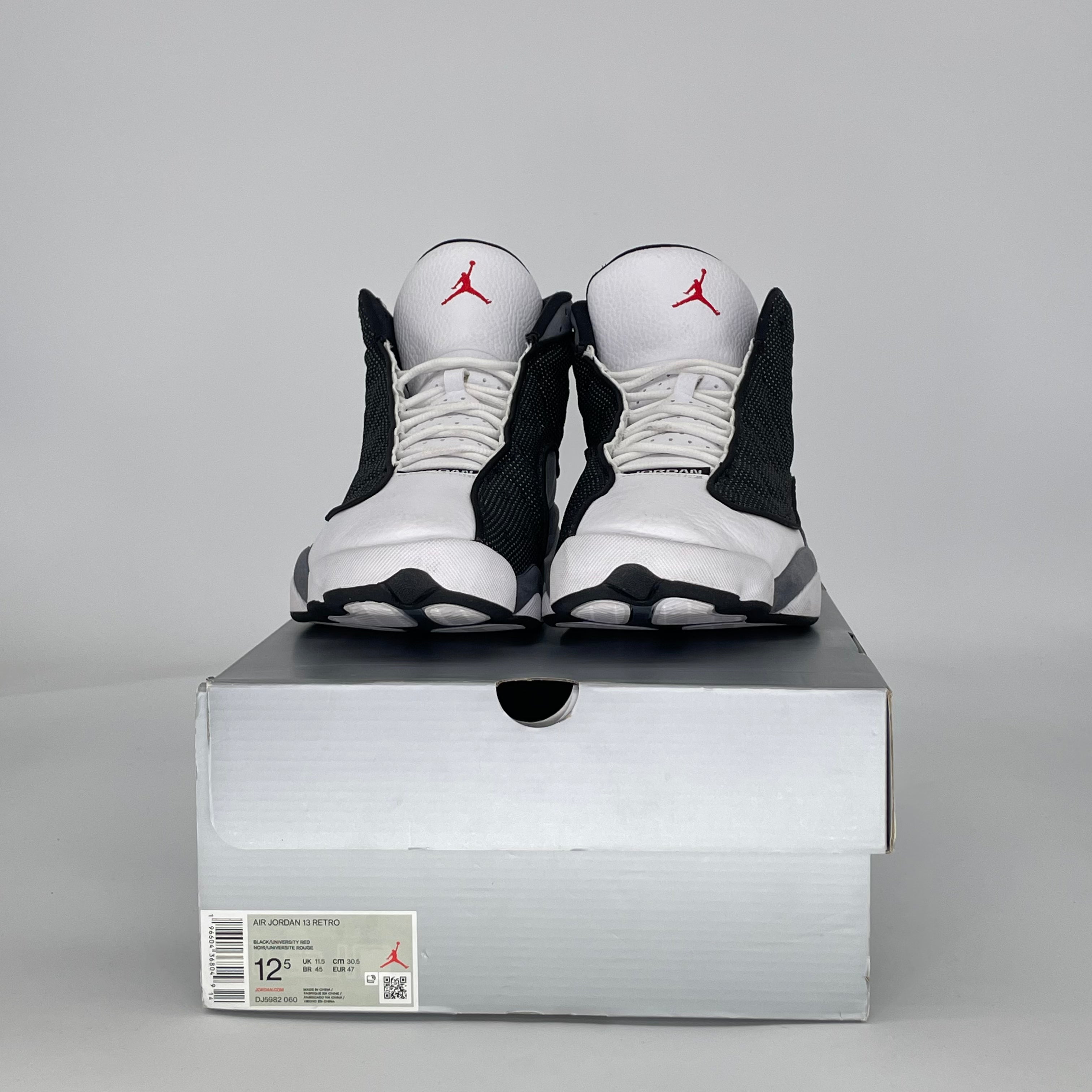 AIR JORDAN 13 BLACK FLINT DJ5982-060 SIZE 12.5/14W