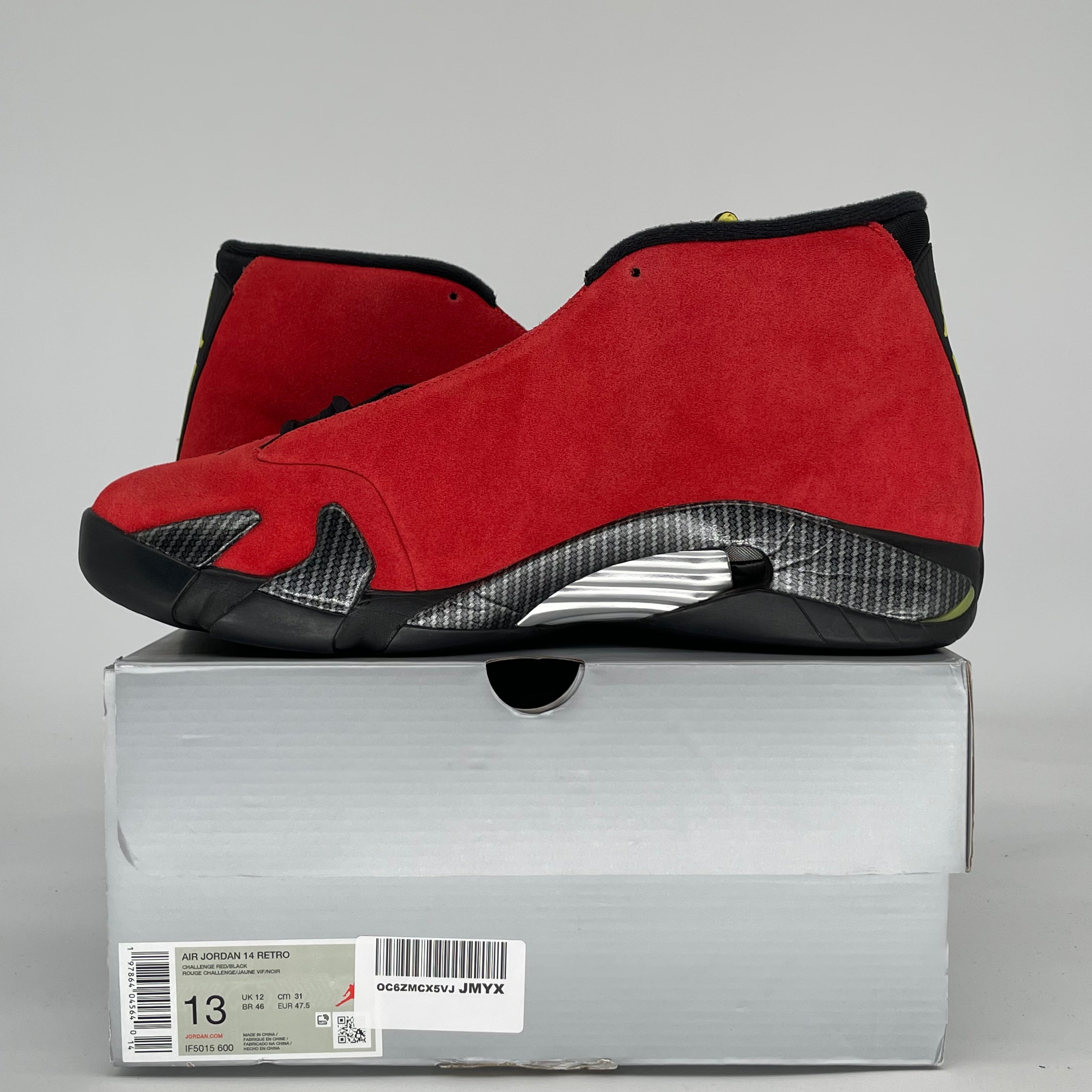 AIR JORDAN 14 FERRARI IF5015-600 SIZE 13/14.5W