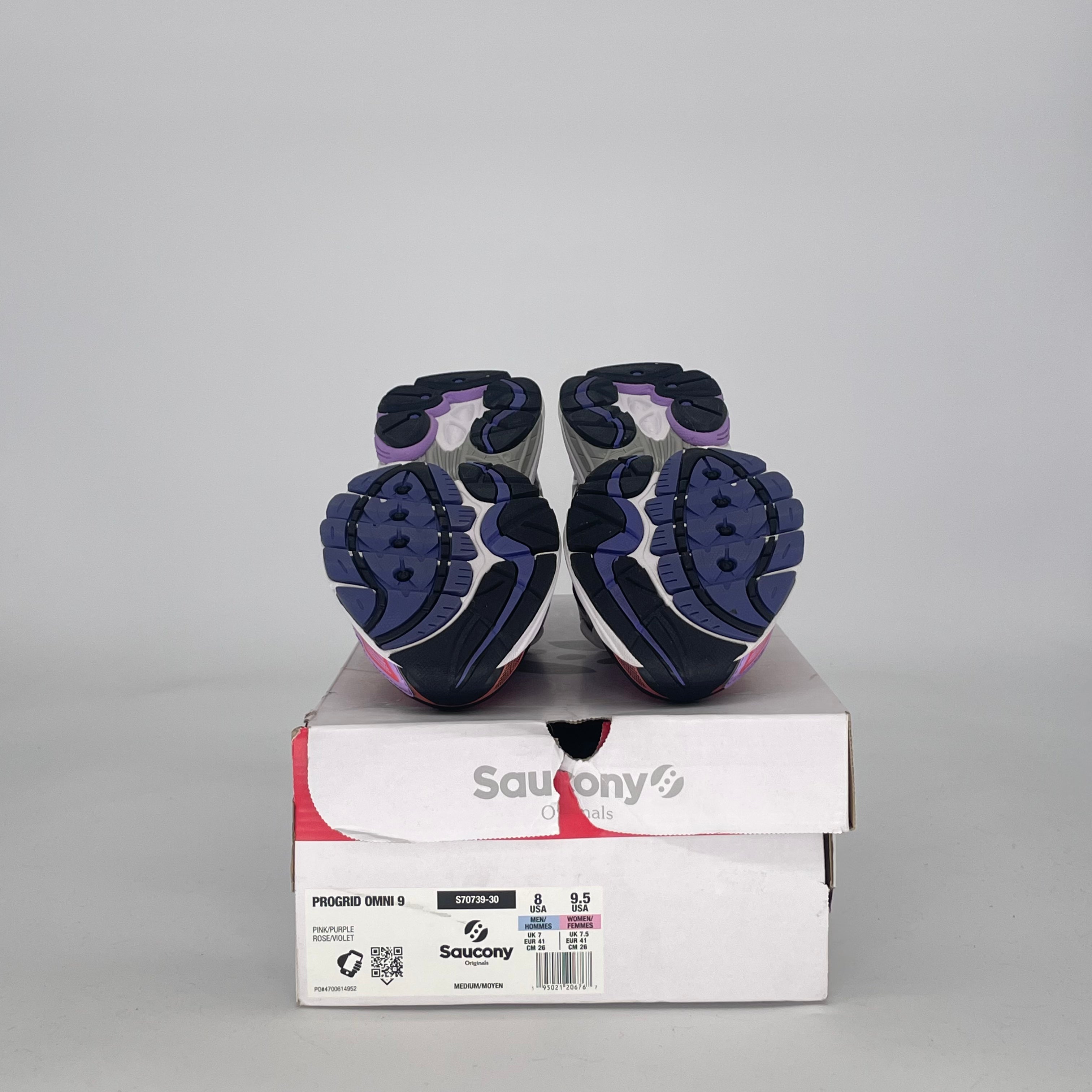 SAUCONY PROGRID OMNI 9 PINK PURPLE S70739-30 SIZE 8/9.5W