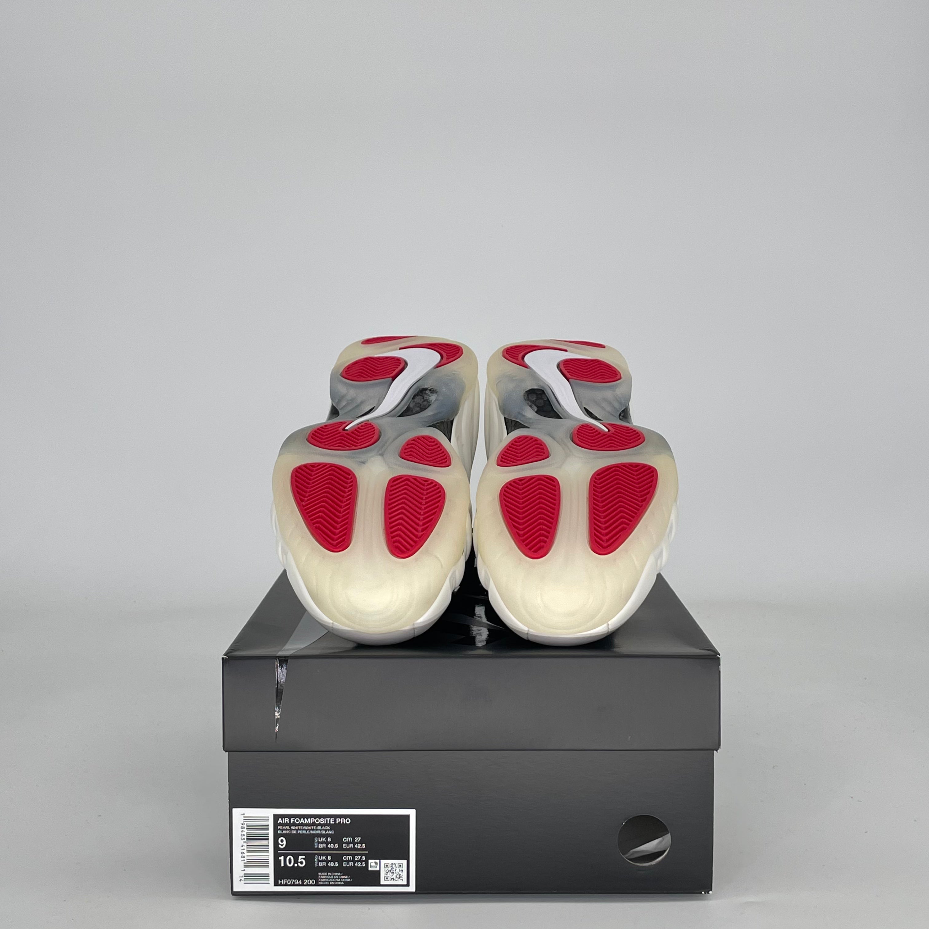 NIKE AIR FOAMPOSITE PRO PEARL (2025) HF0794-200 SIZE 9/10.5W