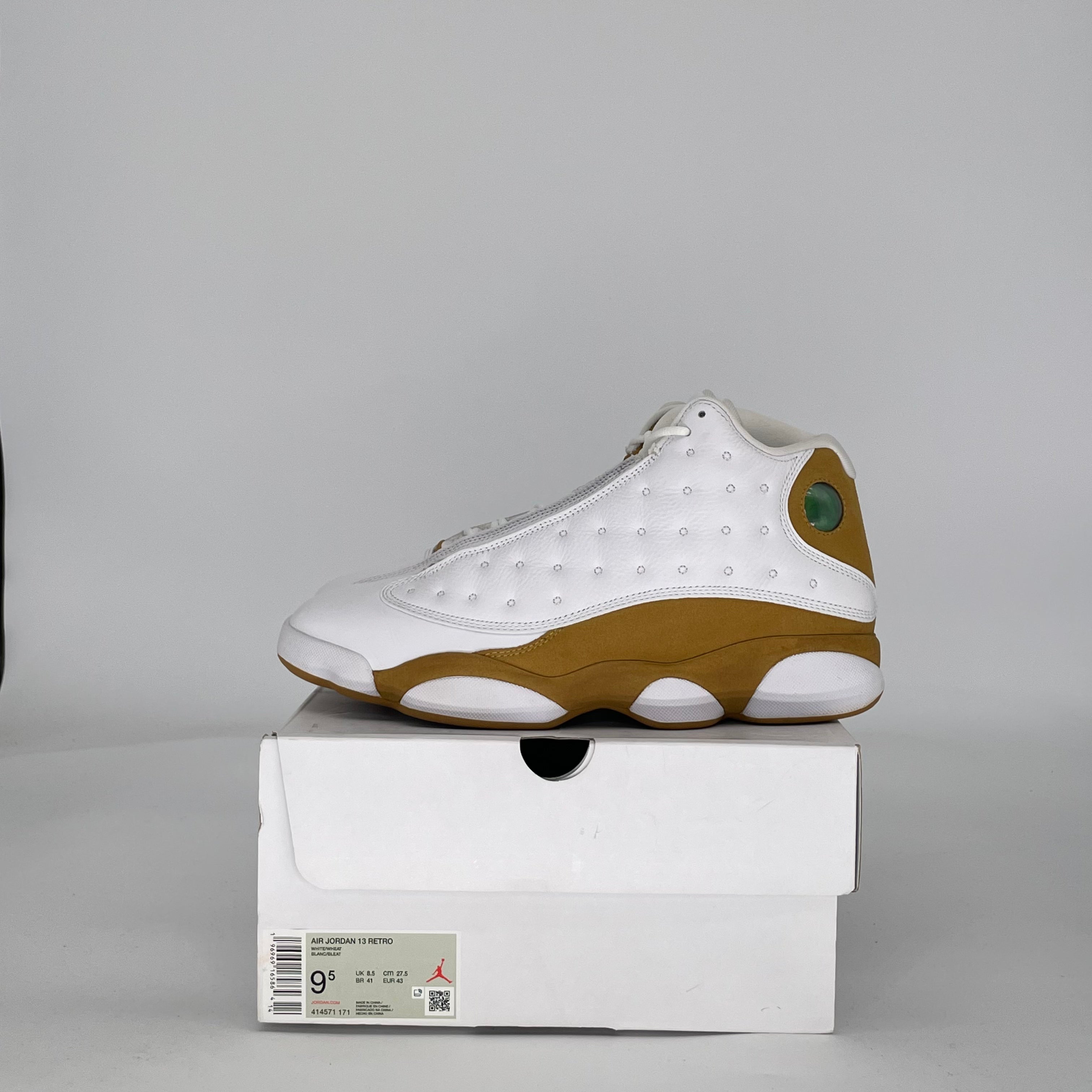 AIR JORDAN 13 WHEAT 414571-171 SIZE 9.5/11W