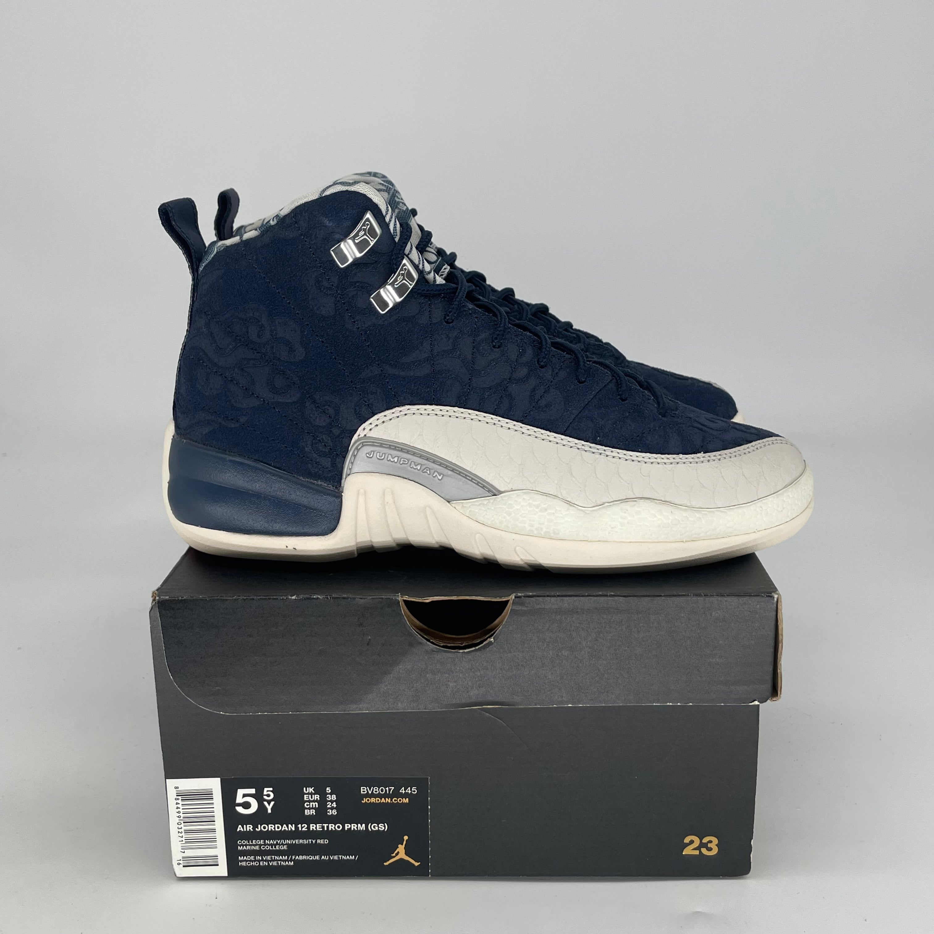 AIR JORDAN 12 INTERNATIONAL BV8017-445 SIZE 5.5/7W