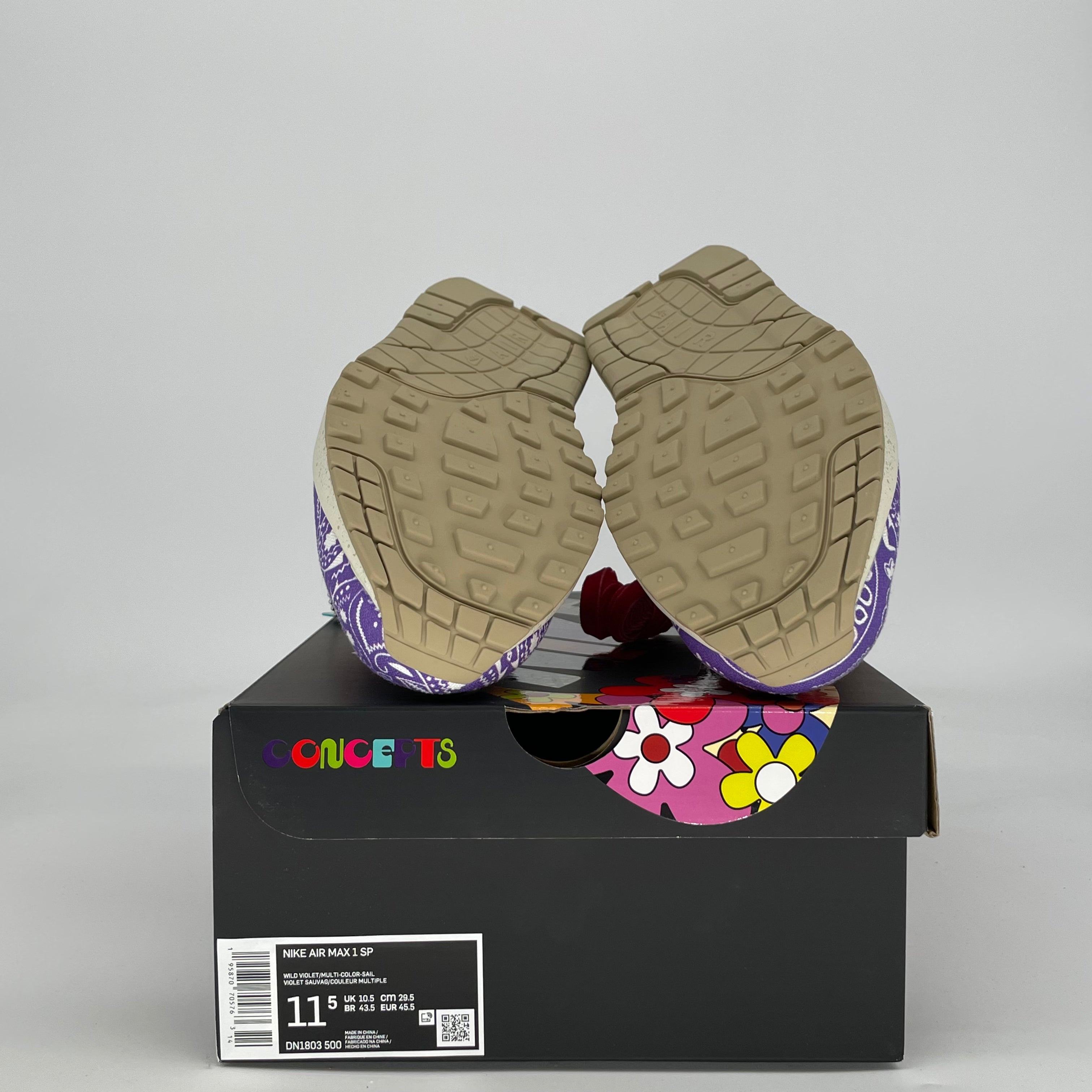 NIKE AIR MAX 1 CONCEPTS FAR OUT (SPECIAL BOX) DN1803-500 SIZE 11.5/13W