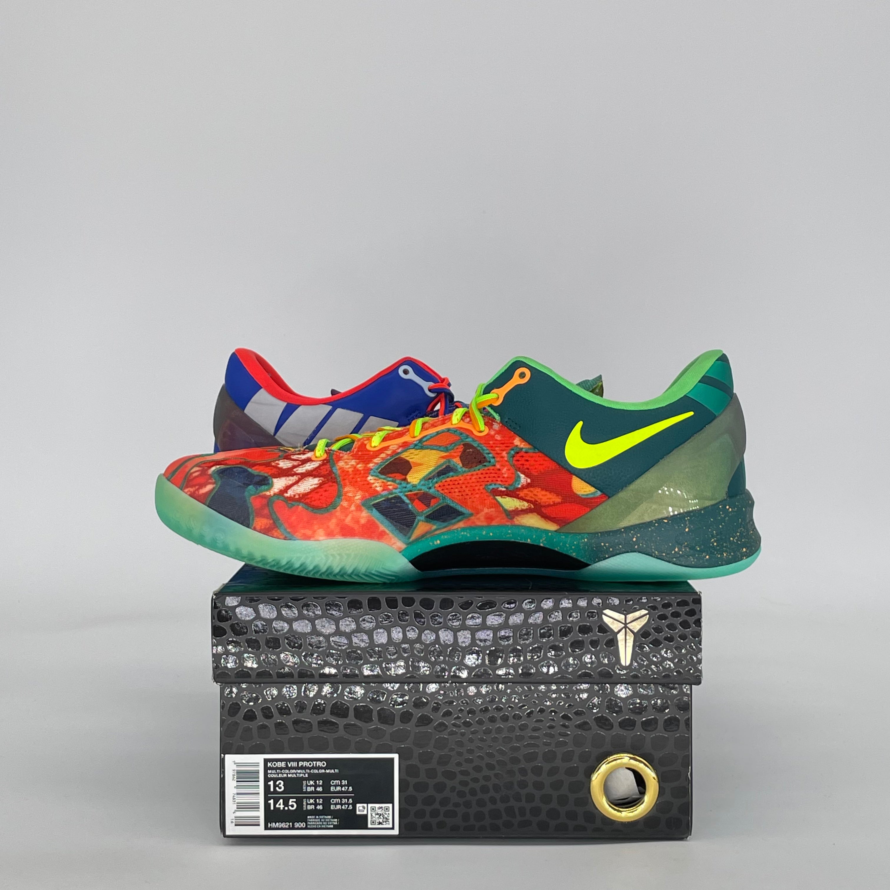 NIKE KOBE 8 PROTRO WHAT THE HM9621-900 SIZE 13/14.5W