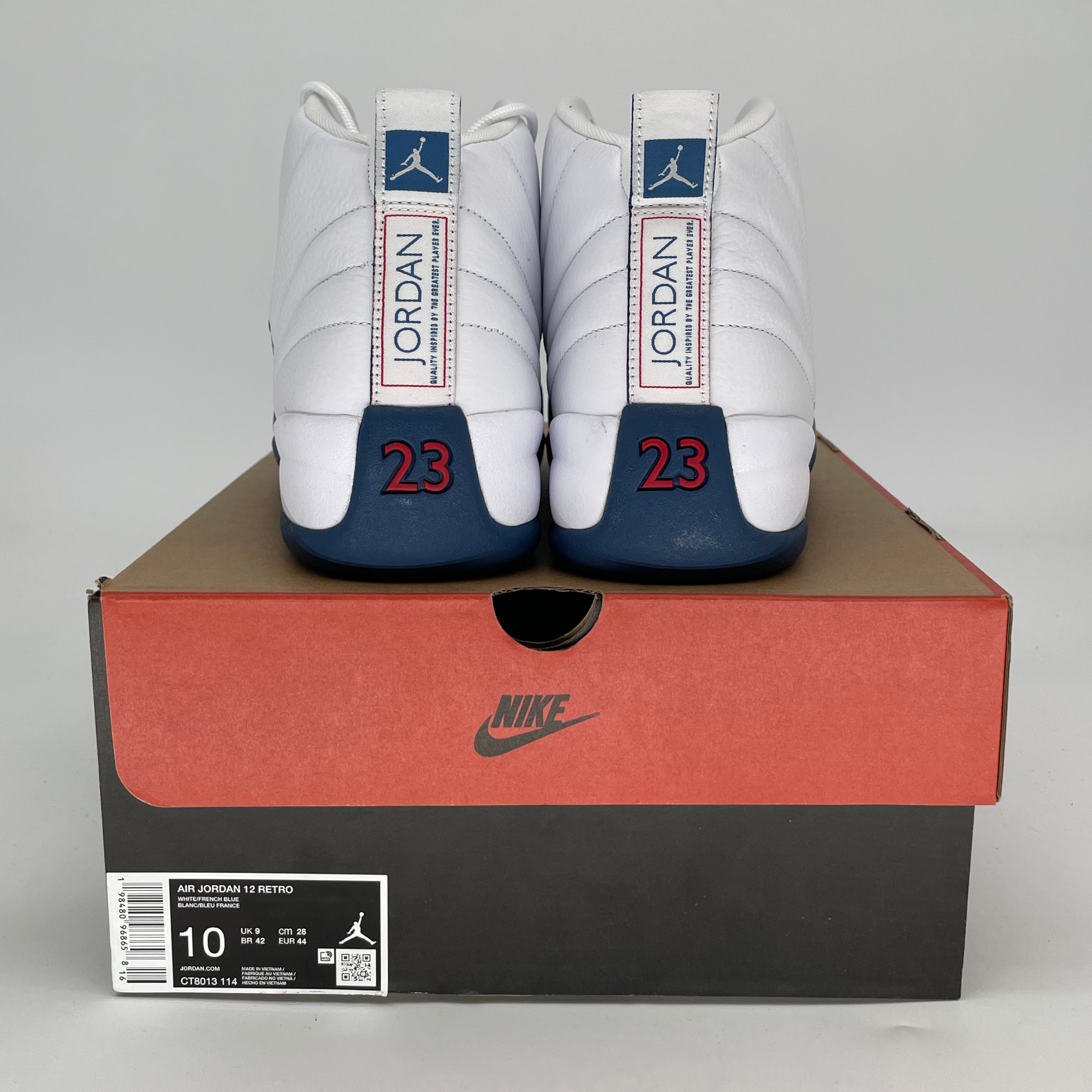 AIR JORDAN 12 FRENCH BLUE CT8013-114 SIZE 10/11.5W