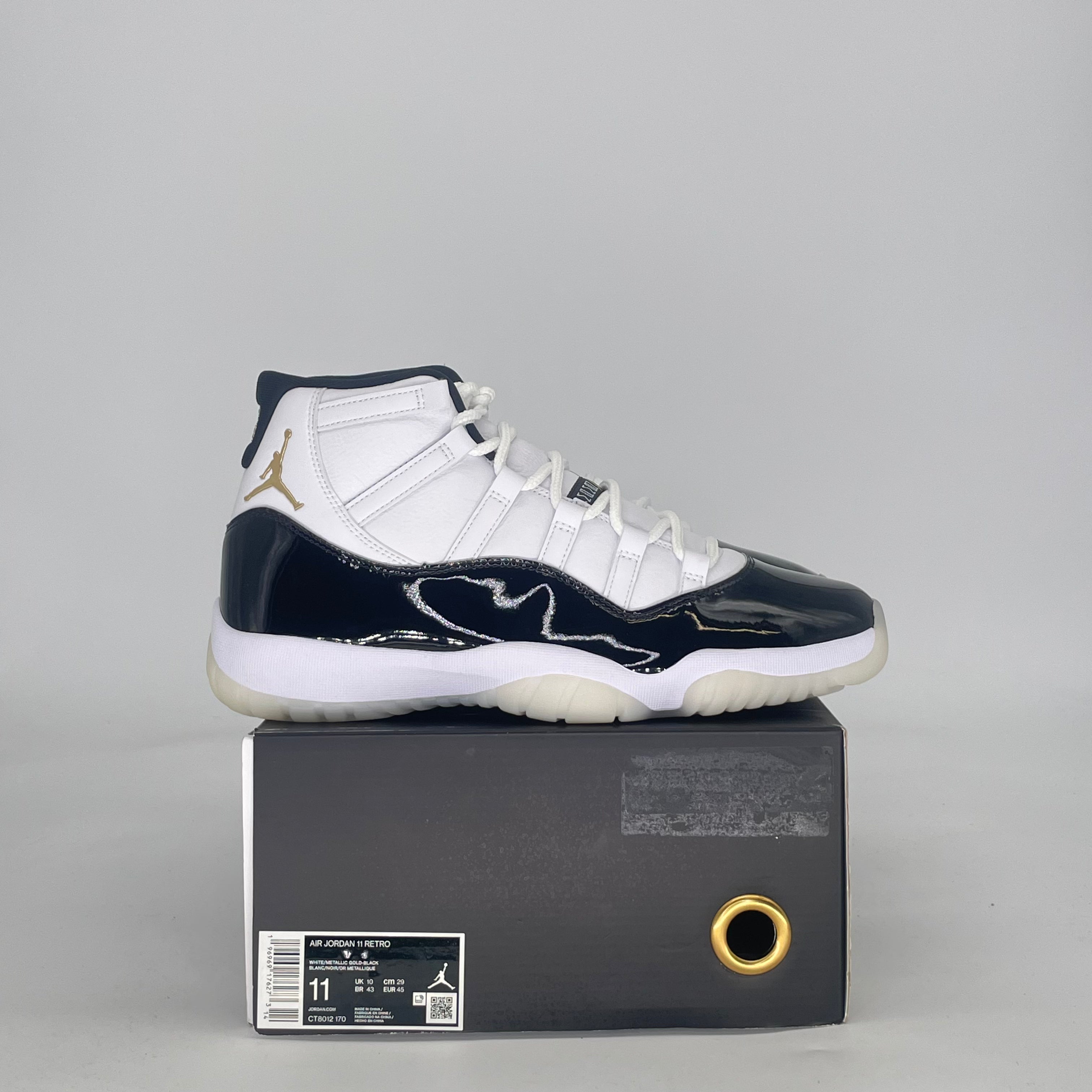 AIR JORDAN 11 DMP GRATITUDE CT8012-170 SIZE 11/12.5W