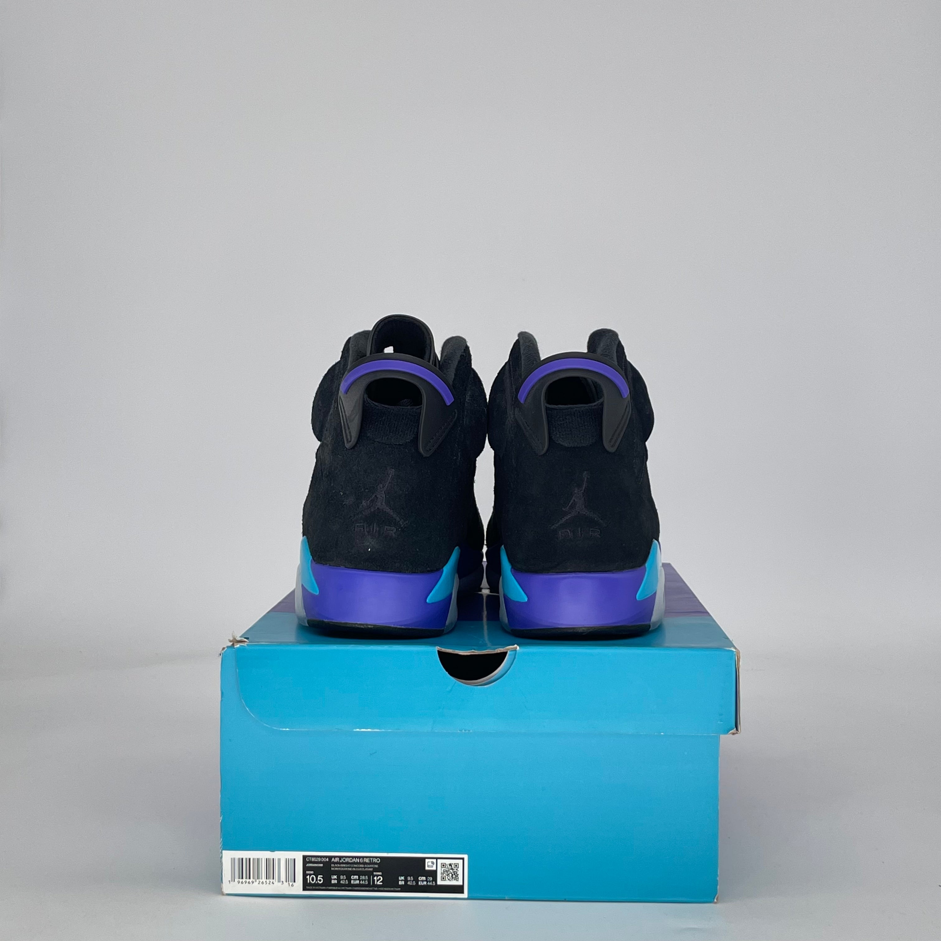 AIR JORDAN 6 AQUA CT8529-004 SIZE 10.5/12W