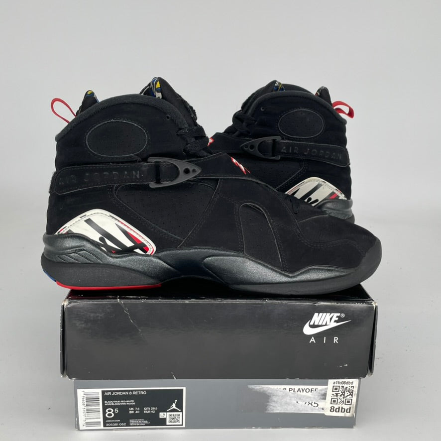 AIR JORDAN 8 PLAYOFFS SIZE 8.5 305381-062