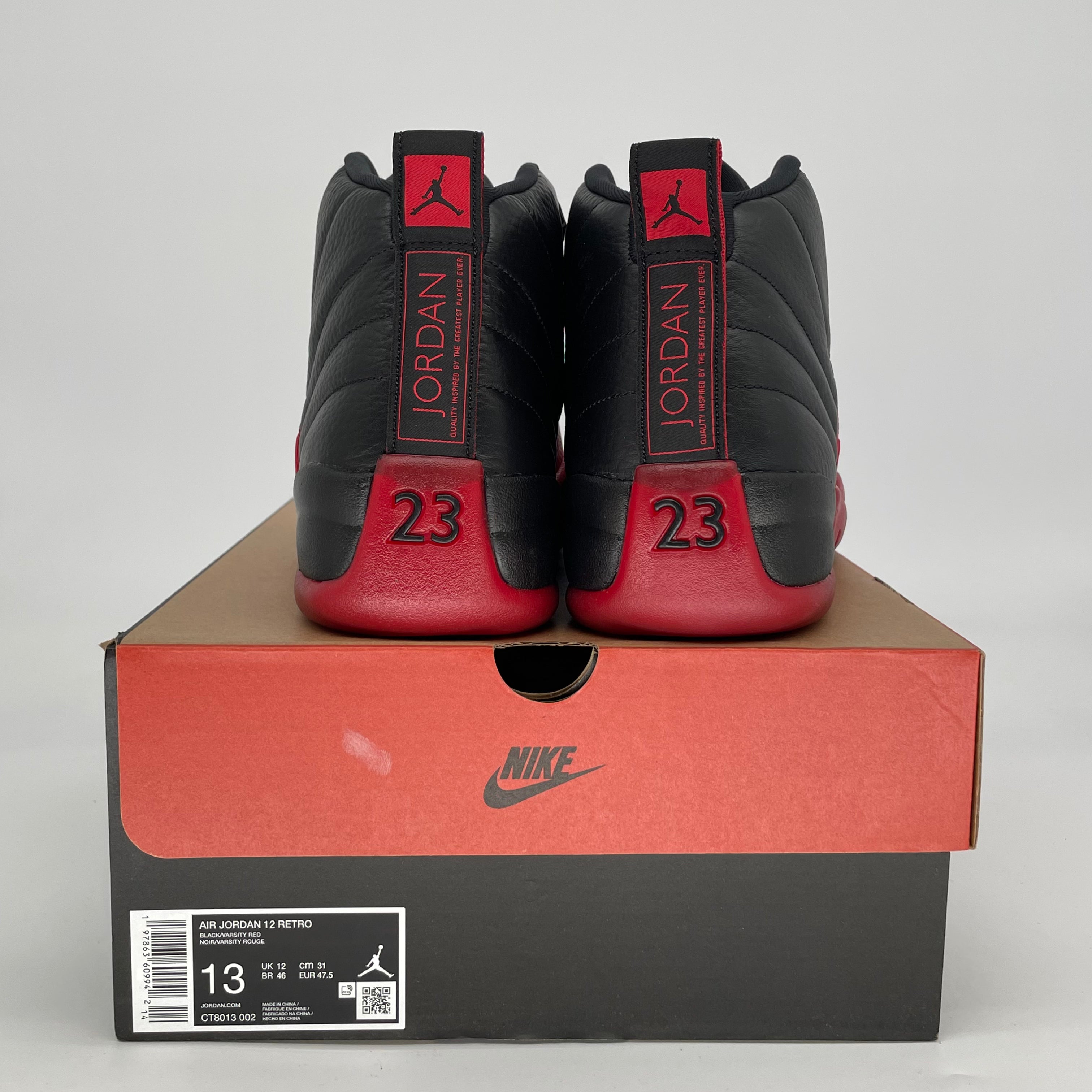 AIR JORDAN 12 FLU GAME CT8013-002 SIZE 13/14.5W