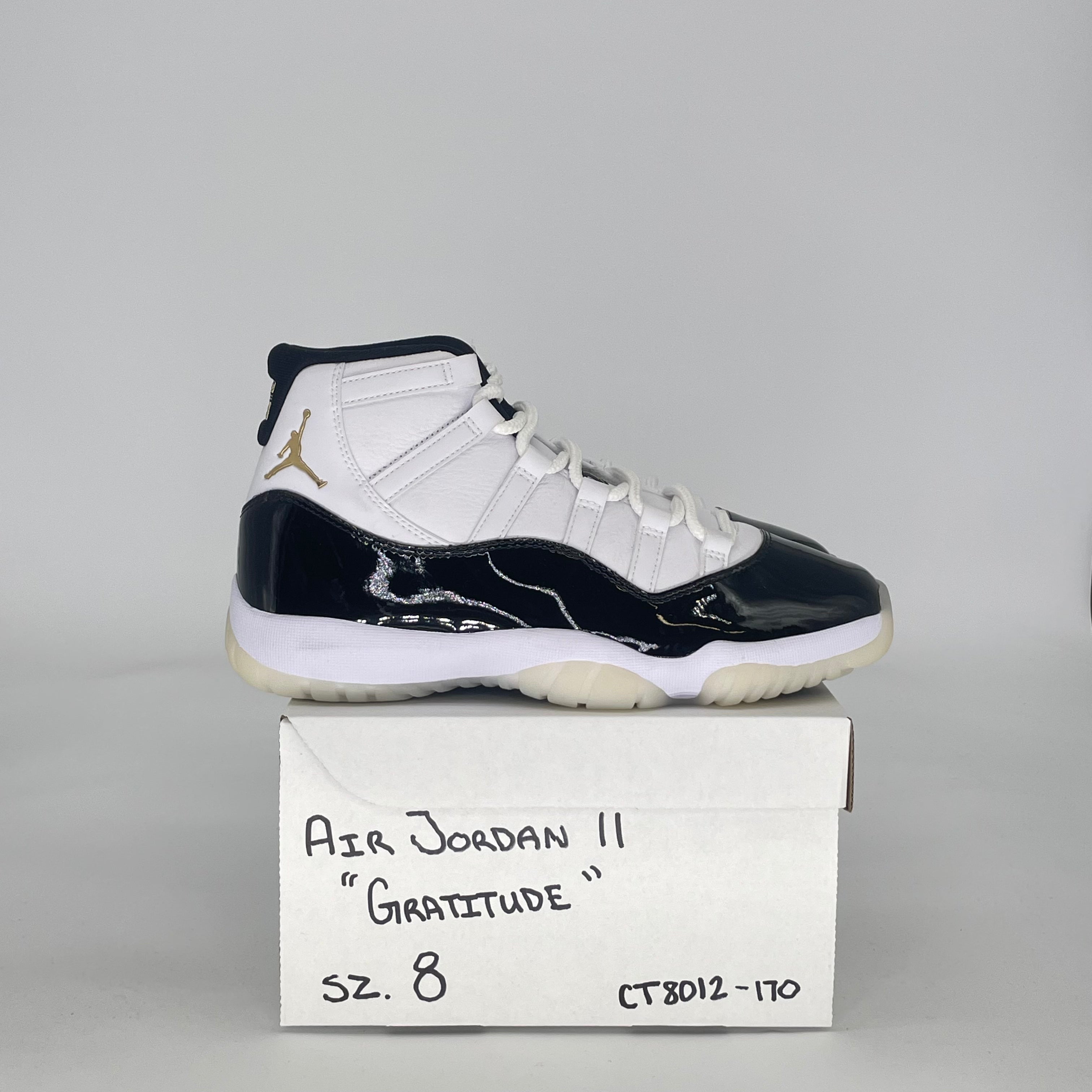 AIR JORDAN 11 DMP GRATITUDE CT8012-170 SIZE 8/9.5W