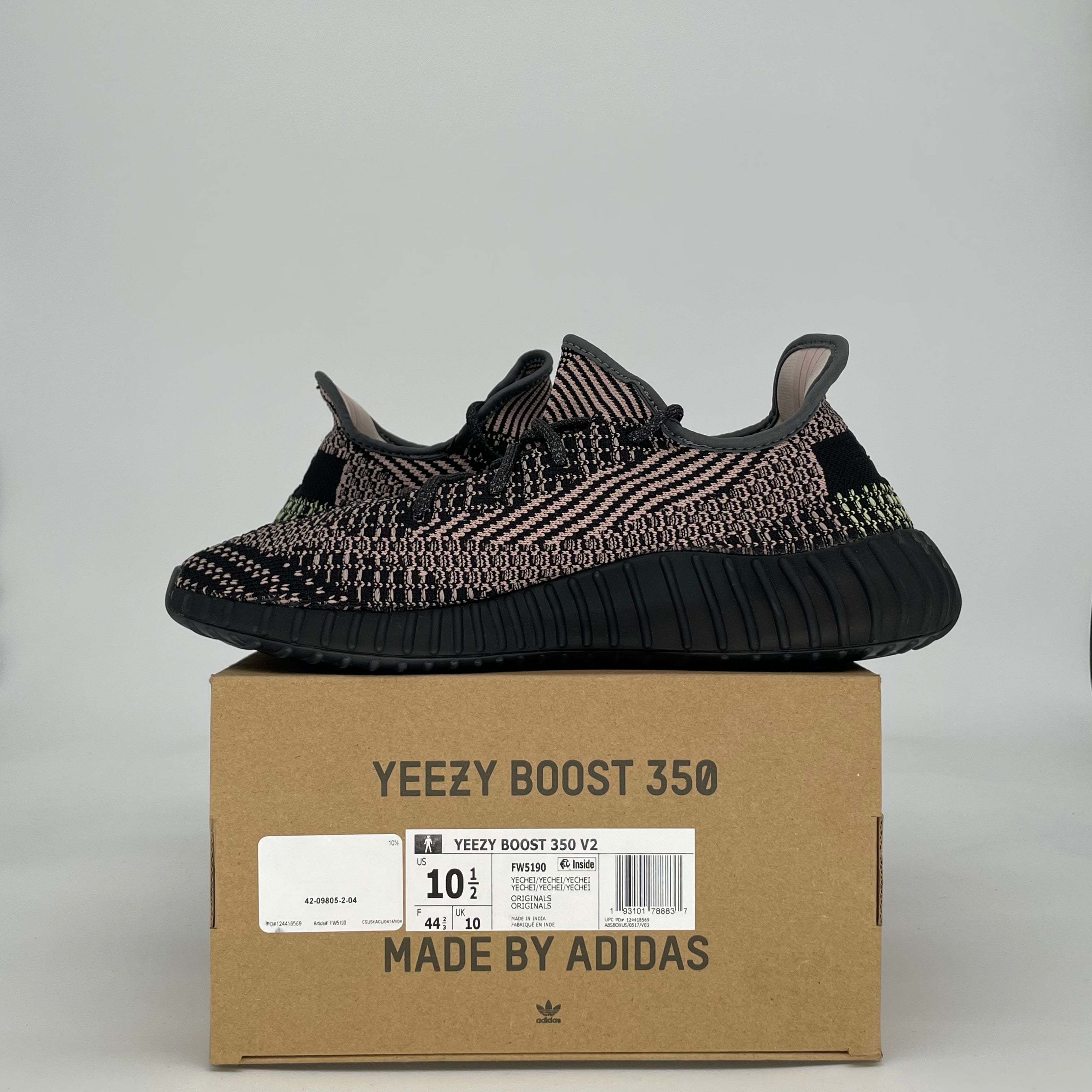 ADIDAS YEEZY BOOST 350 V2 YECHEIL (NON REFLECTIVE) FW5190 SIZE 10.5/12W