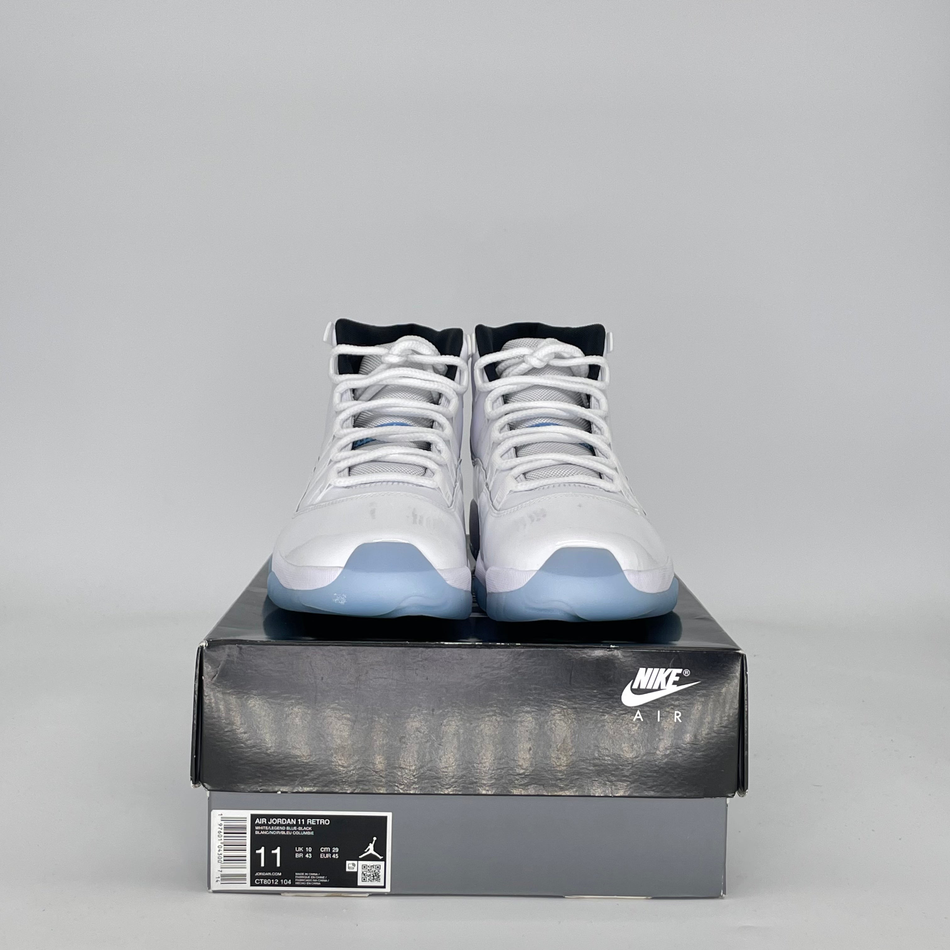 AIR JORDAN 11 LEGEND BLUE CT8012-104 SIZE 11/12.5W