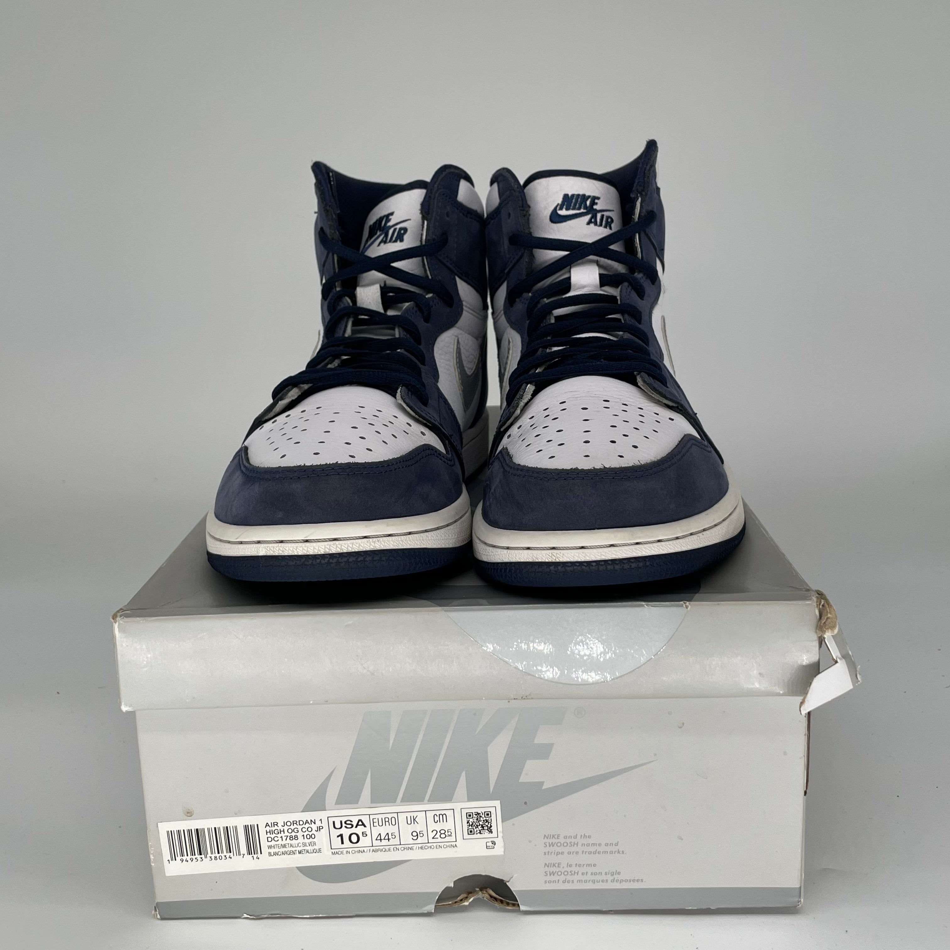 AIR JORDAN 1 CO JAPAN MIDNIGHT NAVY SIZE 10.5/12W DC1788-100