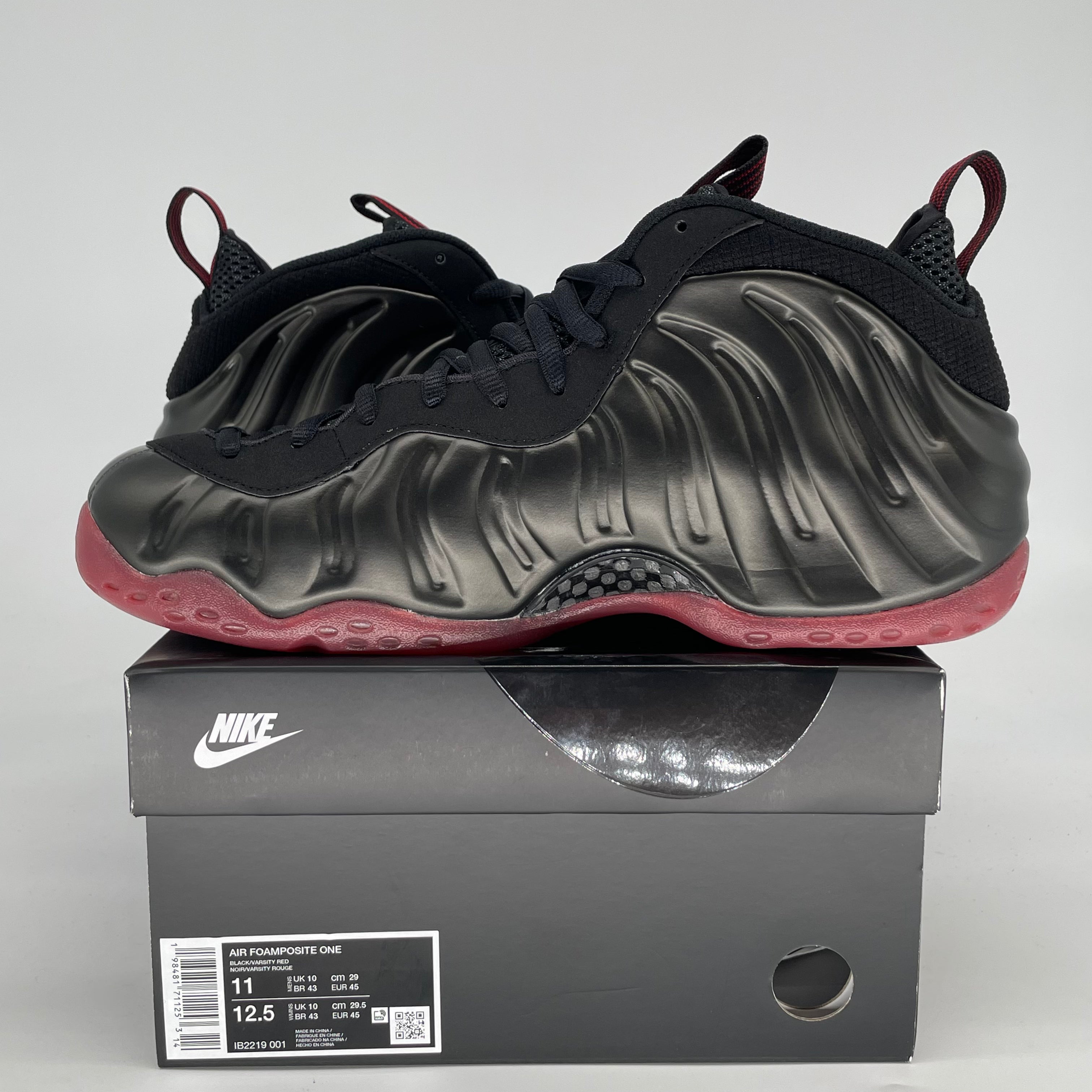 NIKE AIR FOAMPOSITE ONE COUGH DROP IB2219-001 SIZE 11/12.5W