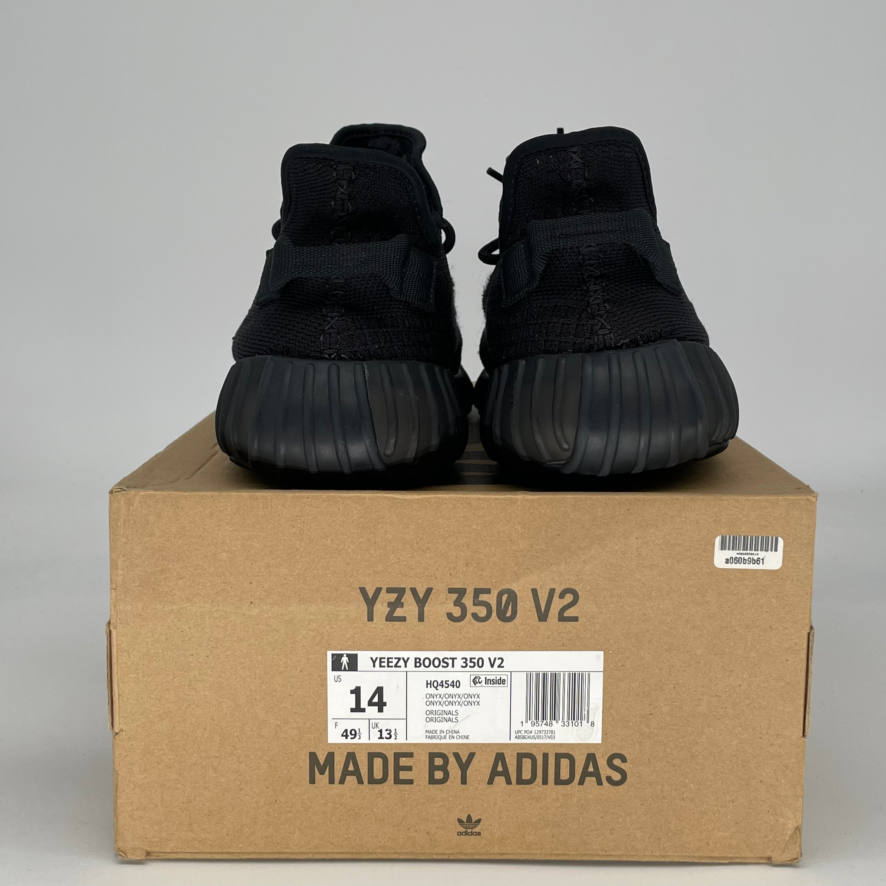 ADIDAS YEEZY 350 V2 ONYX HQ4540 SIZE 14/15.5W