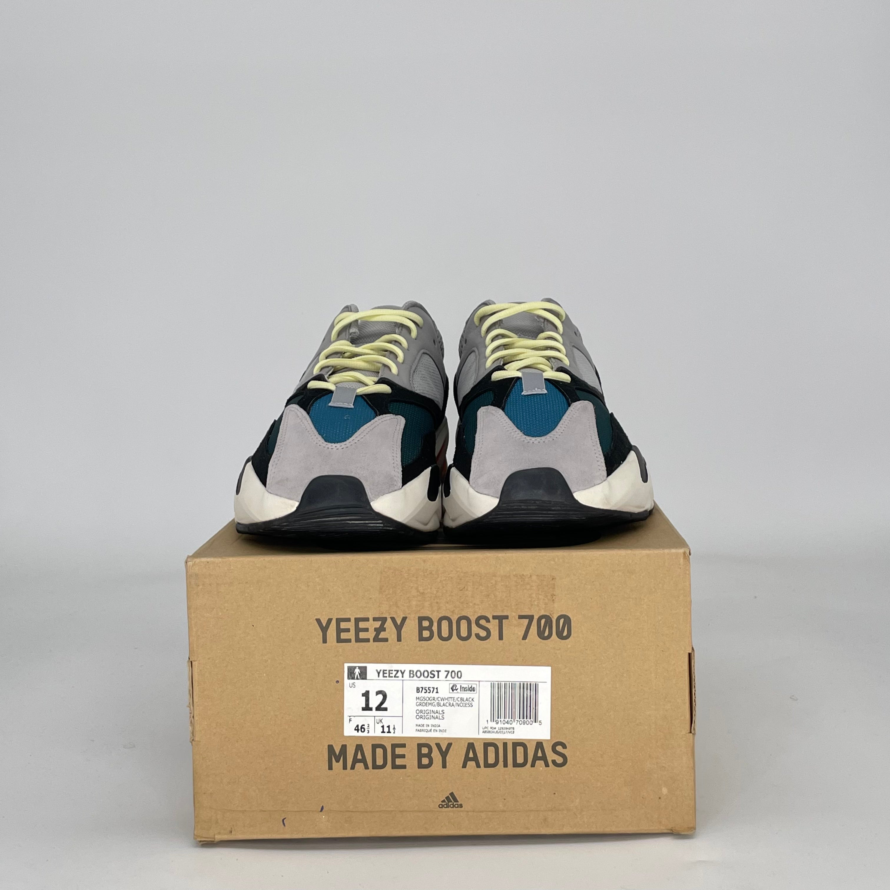 ADIDAS YEEZY BOOST 700 WAVE RUNNER B75571 SIZE 12/13.5W