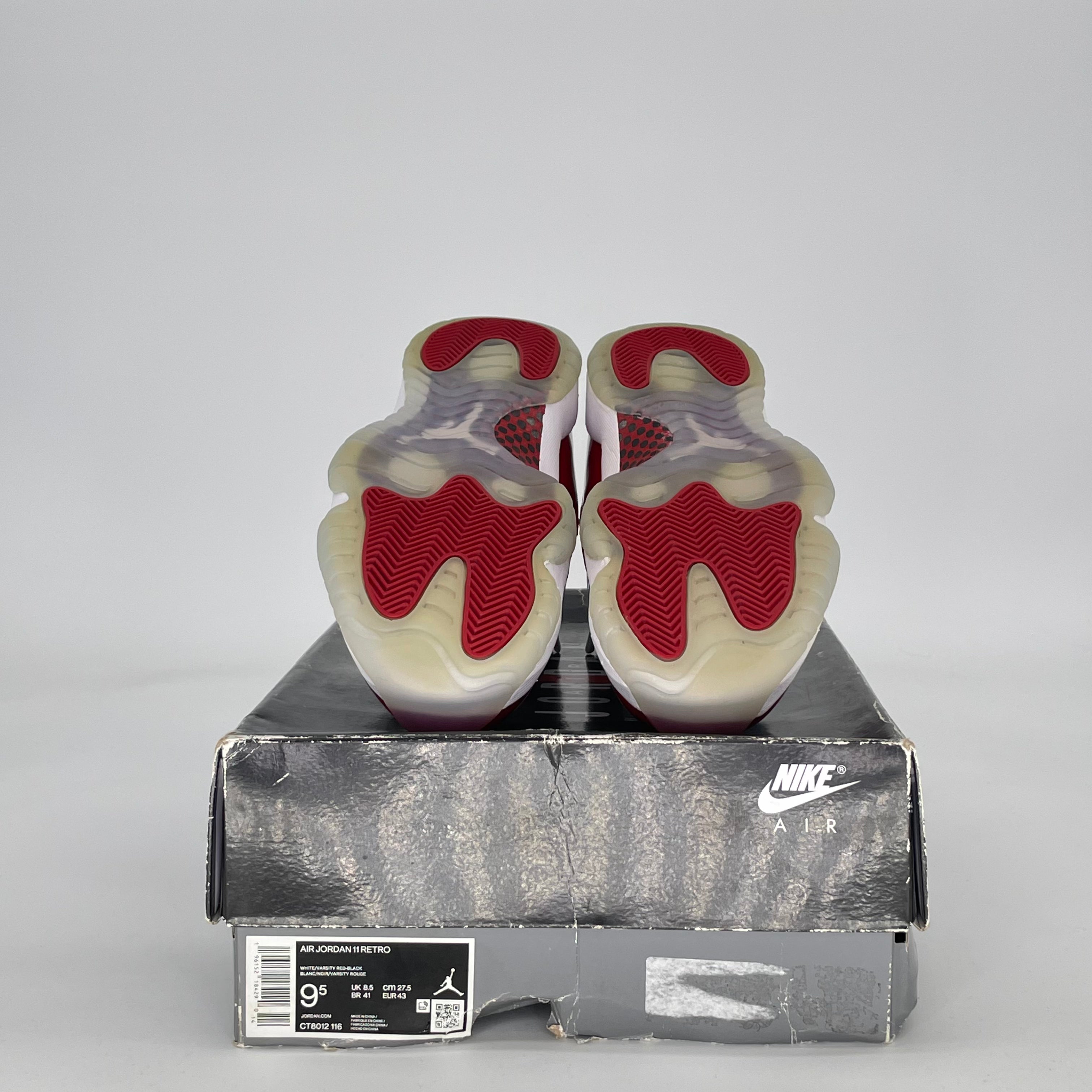 AIR JORDAN 11 CHERRY (2022) CT8012-116 SIZE 9.5/11W