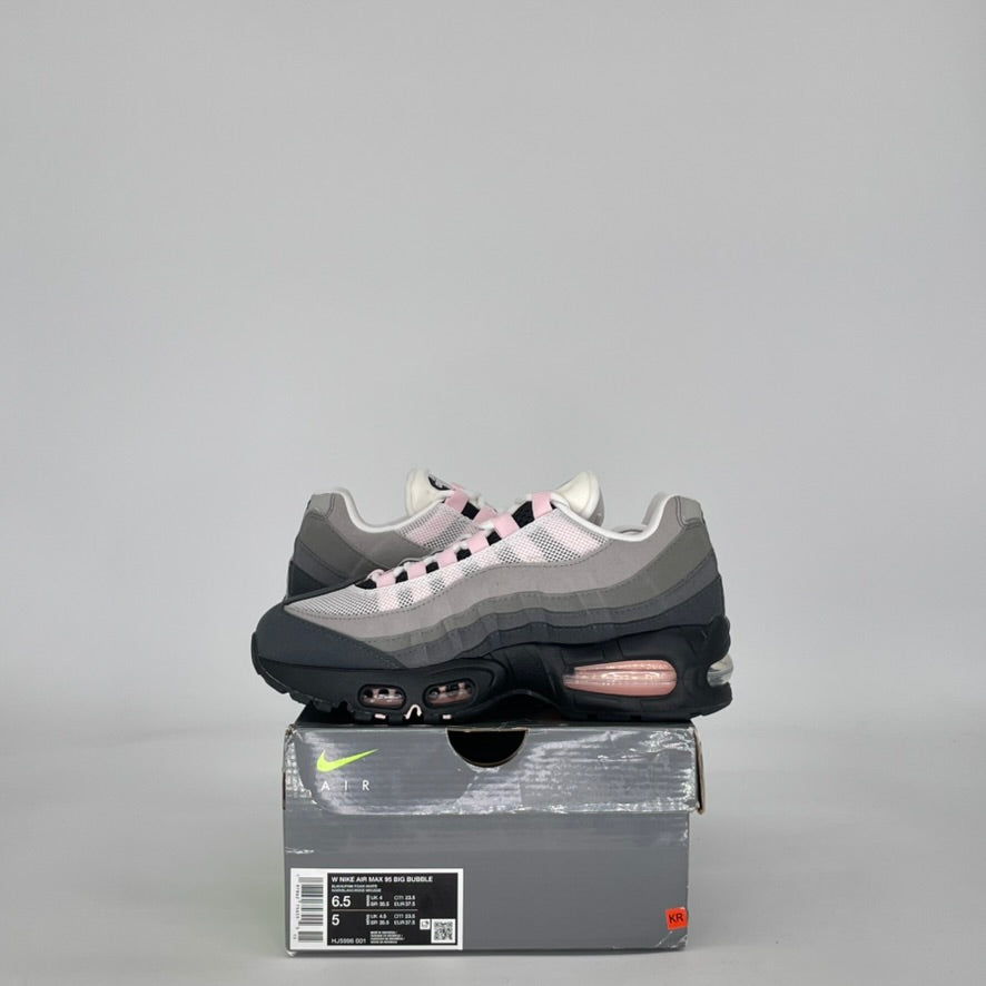 NIKE AIR MAX 95 BIG BUBBLE PINK FOAM HJ5996-001 SIZE 5/6.5W GS