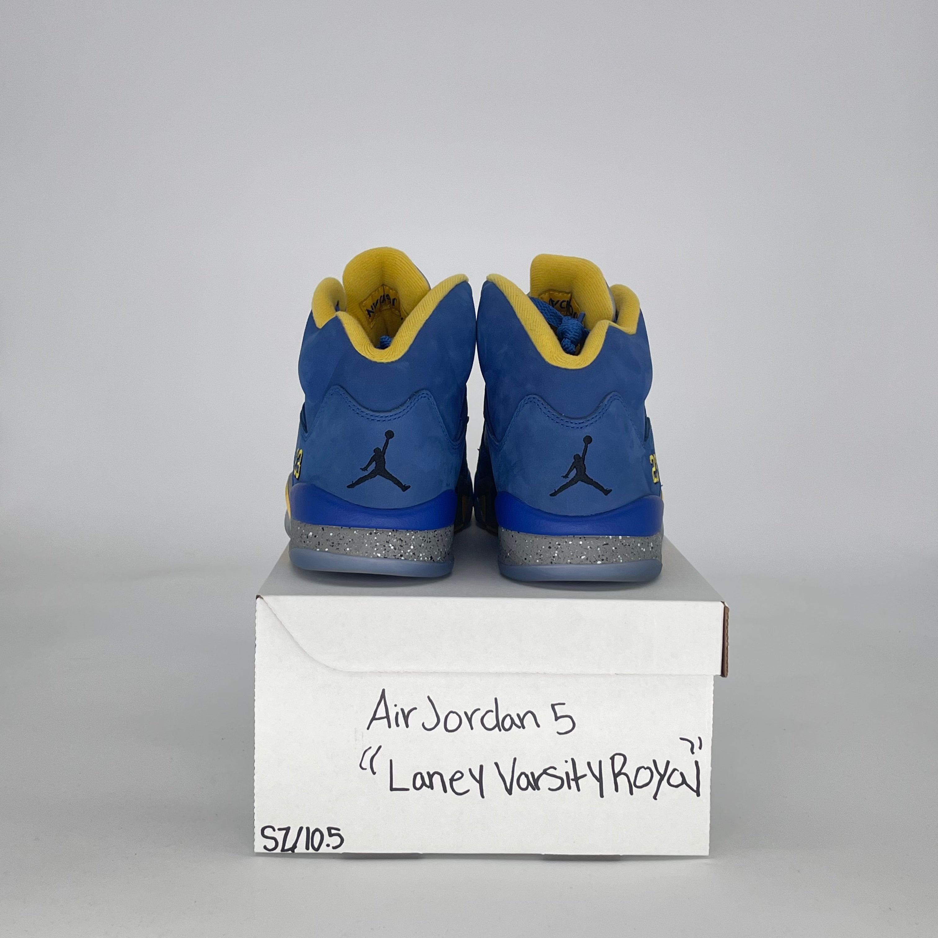AIR JORDAN 5 LANEY VARSITY ROYAL CD2720-400 SIZE 10.5/12W