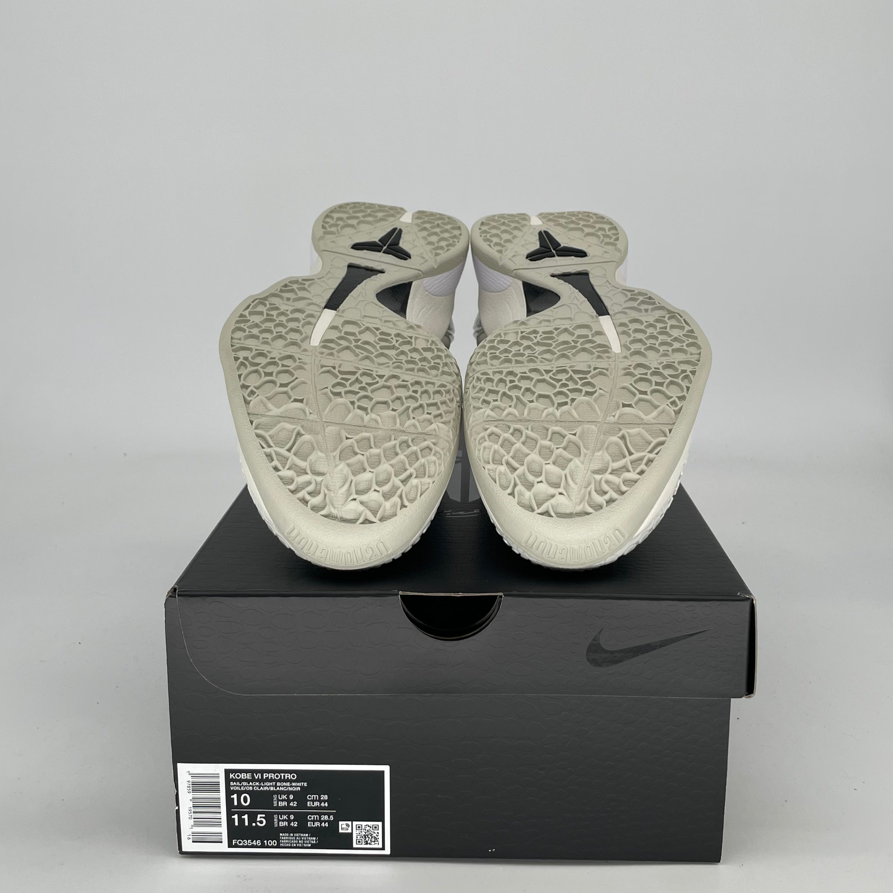 NIKE KOBE 6 PROTRO SAIL ALL STAR FQ3546-100 SIZE 10/11.5W