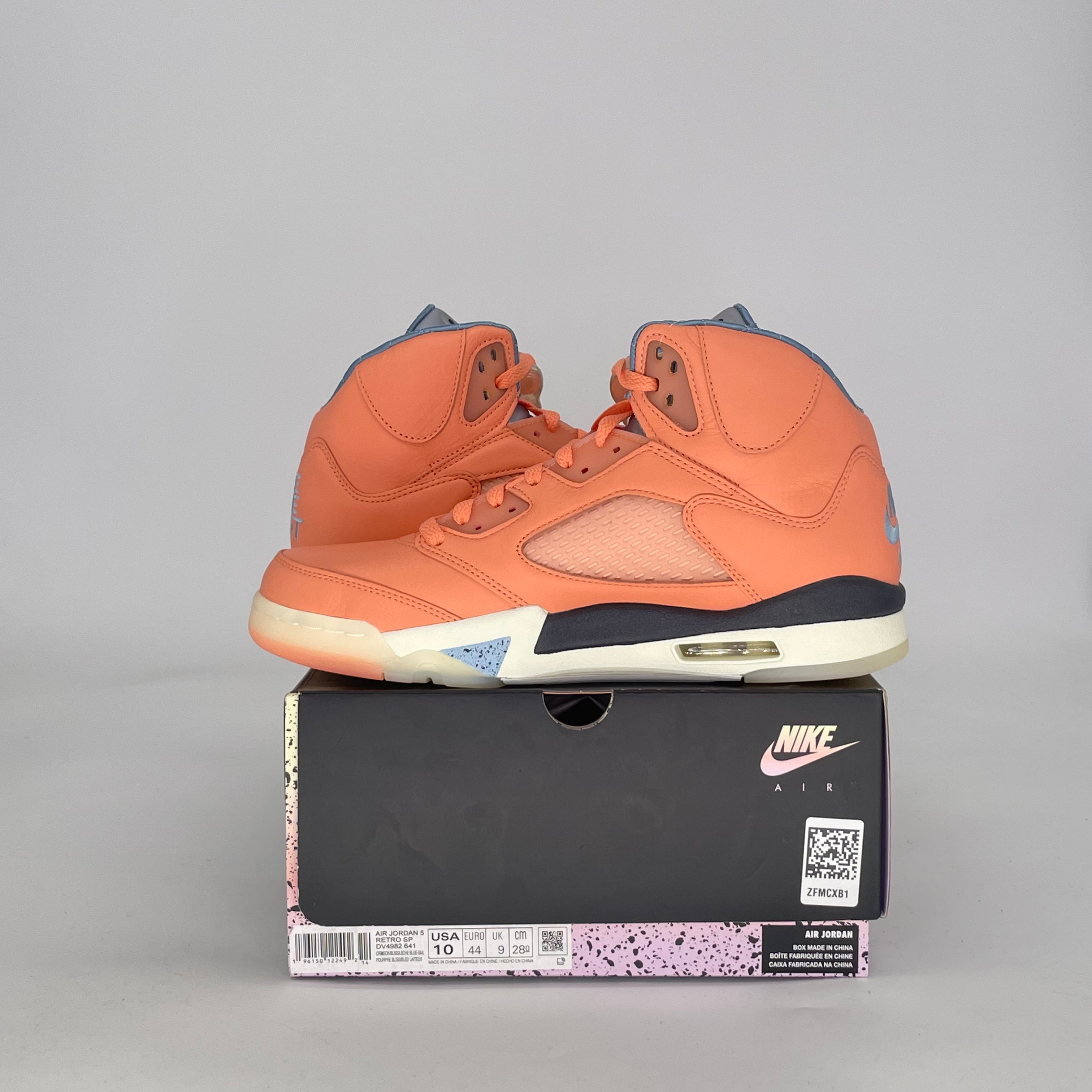 AIR JORDAN 5 DJ KHALED WE THE BEST CRIMSON BLISS DV4982-641 SIZE 10/11.5W