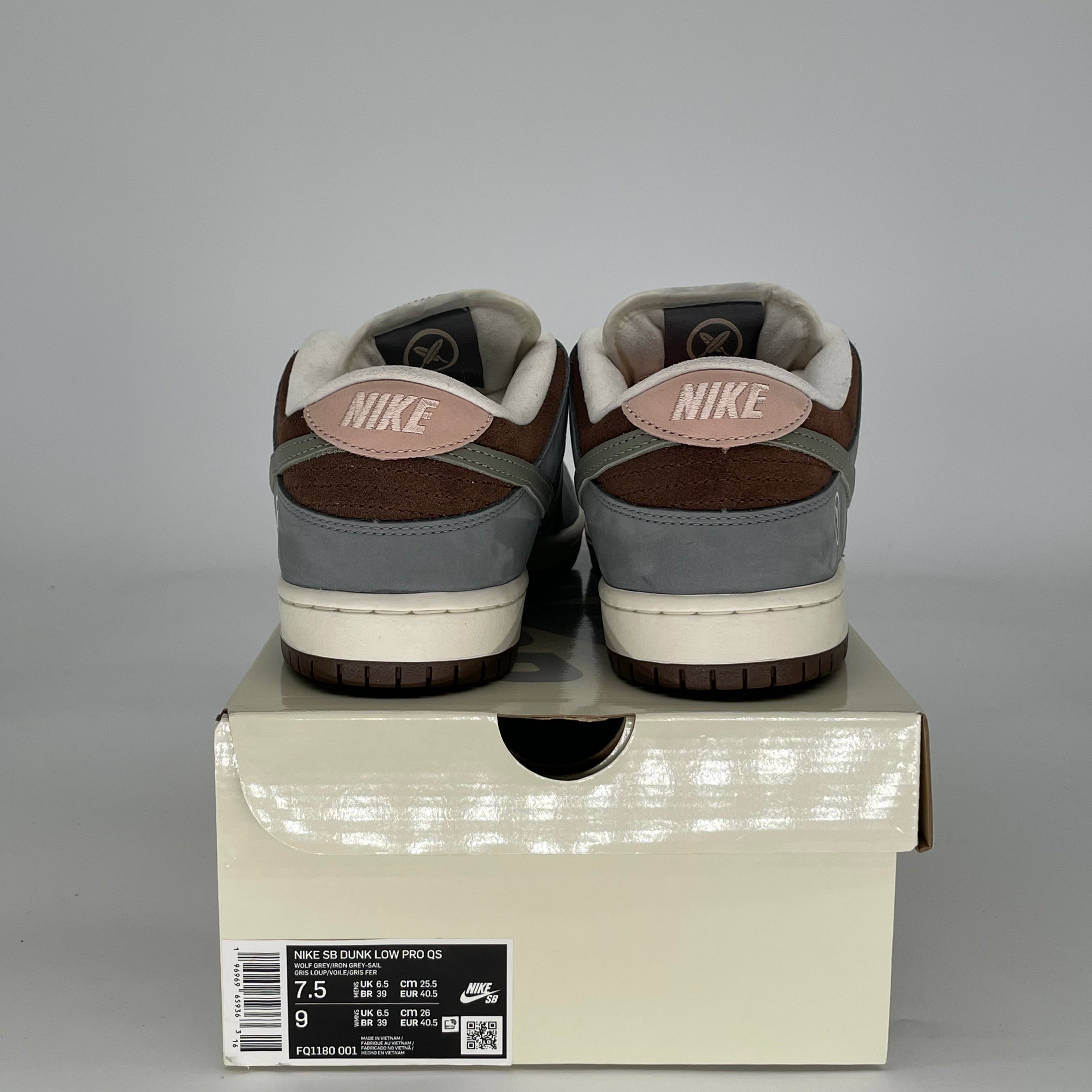 NIKE SB DUNK LOW YUTO HORIGOME FQ1180-001 SIZE 7.5/9W