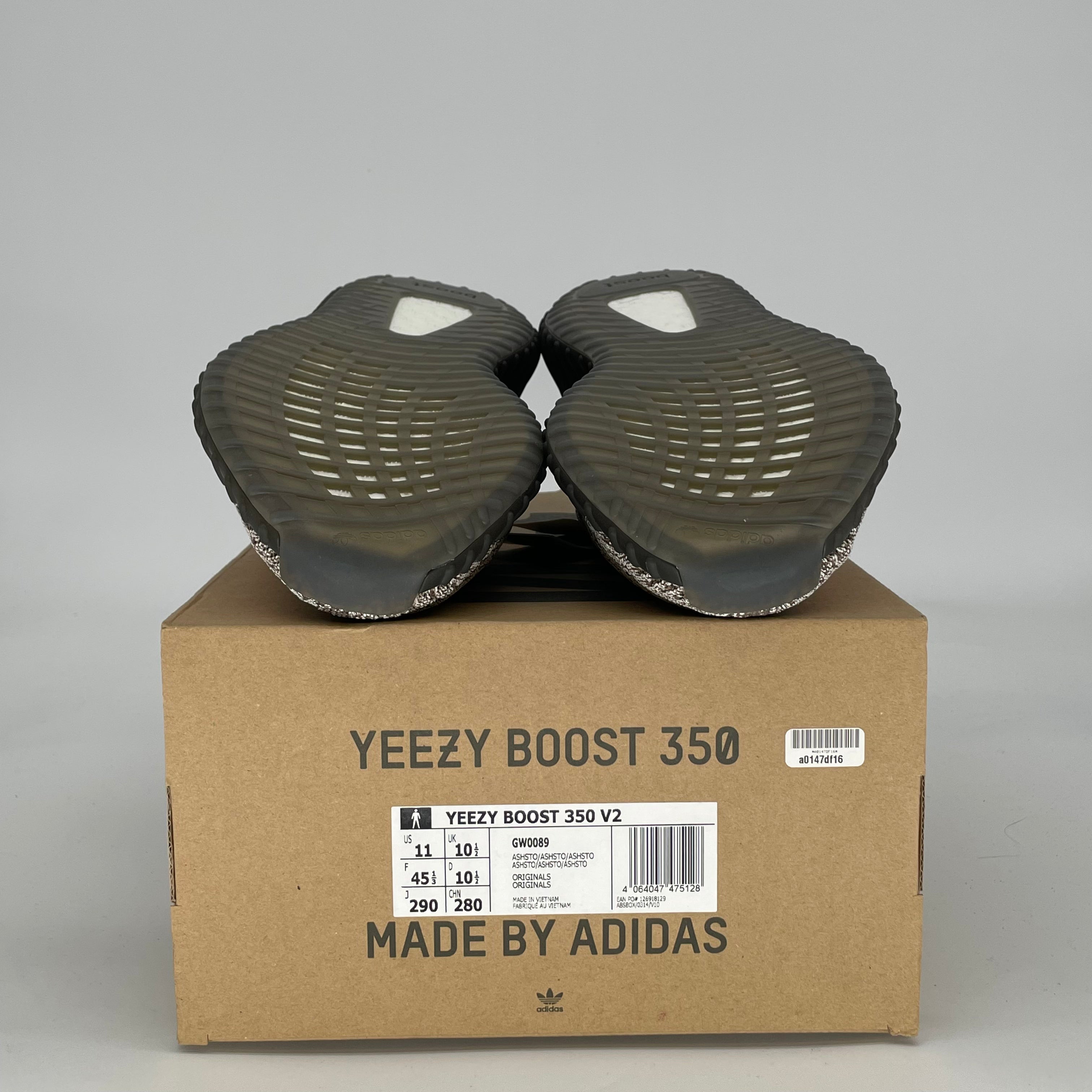ADIDAS YEEZY 350 V2 ASH STONE GW0089 SIZE 11/12.5W