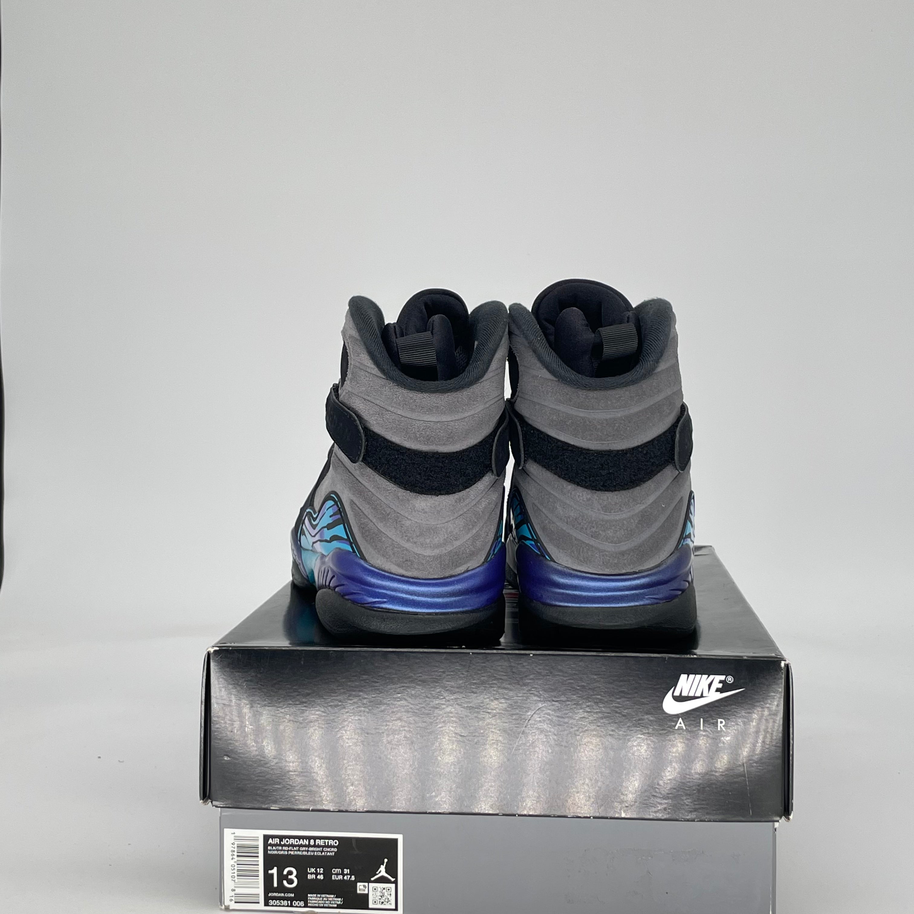 AIR JORDAN 8 AQUA (2025) 305381-006 SIZE 13/14.5W