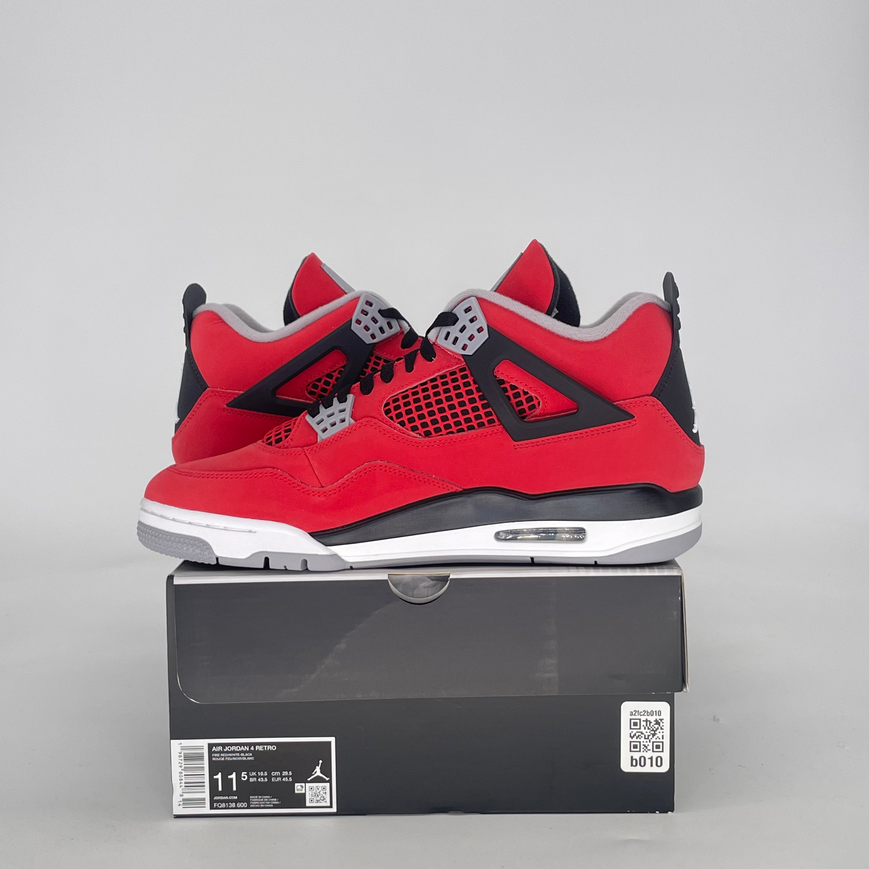 AIR JORDAN 4 TORO BRAVO FQ8138-600 SIZE 11.5/13W
