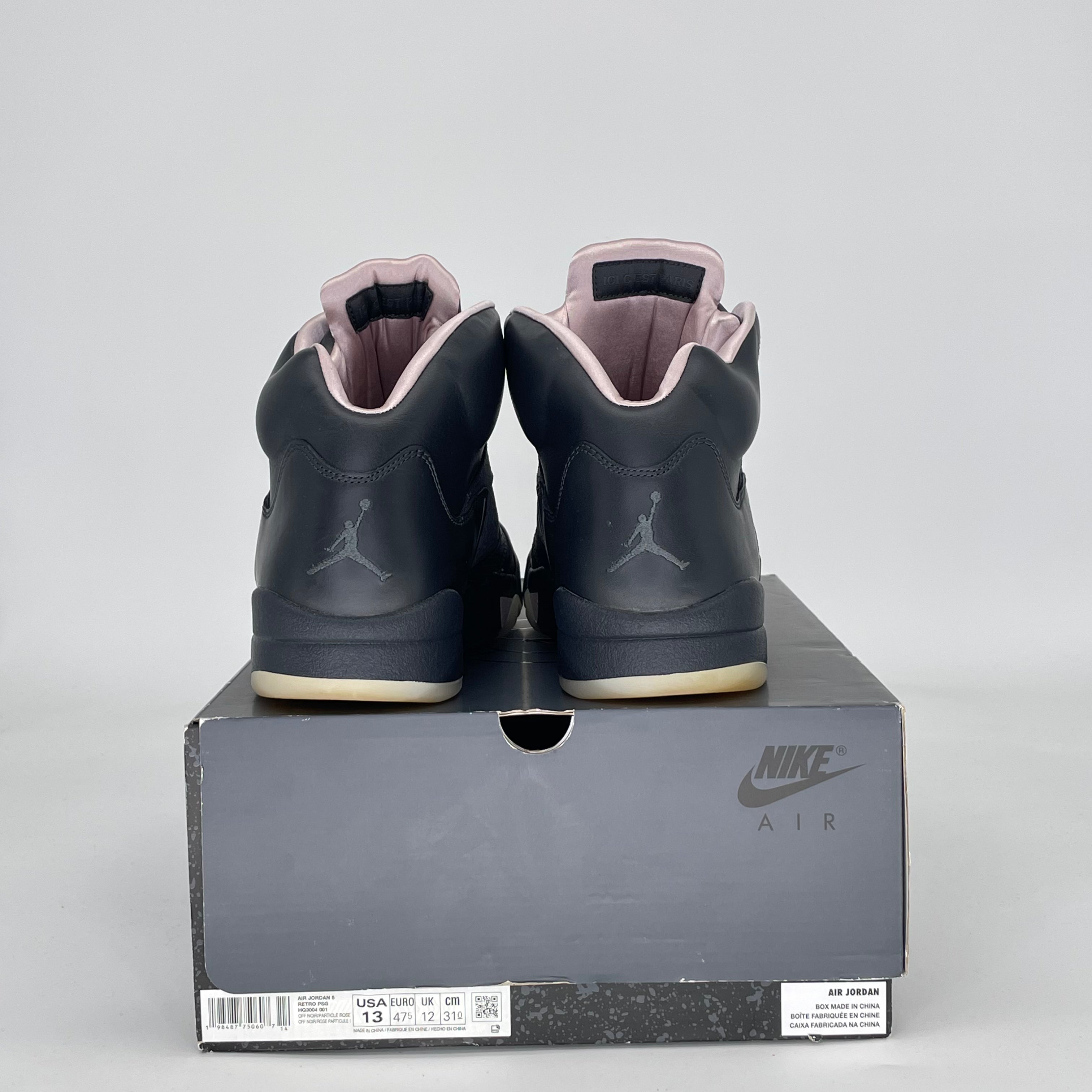 AIR JORDAN 5 PSG OFF NOIR HQ3004-001 SIZE 13/14.5W