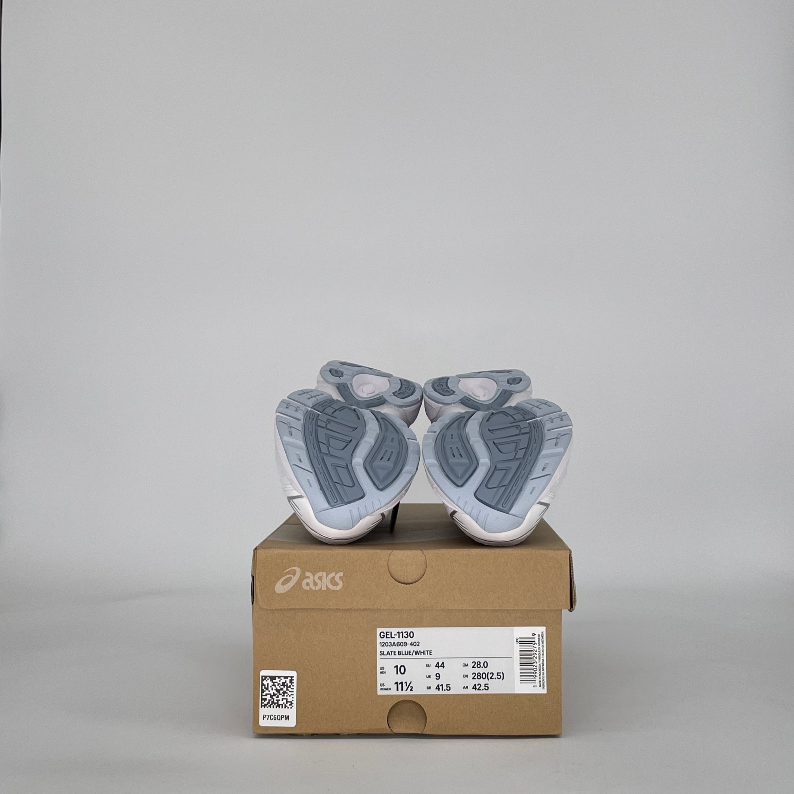 ASICS GEL-1130 SLATE BLUE/WHITE 1203A609-402 SIZE 10/11.5W