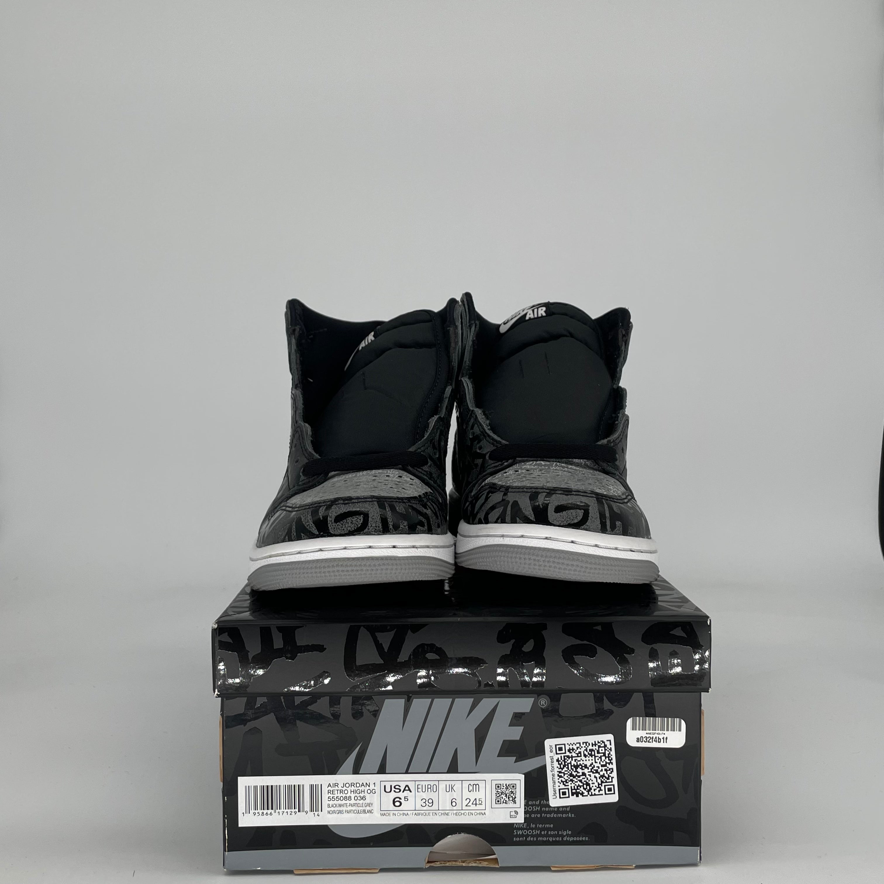 AIR JORDAN 1 REBELLIONAIRE 555088-036 SIZE 6.5/8W