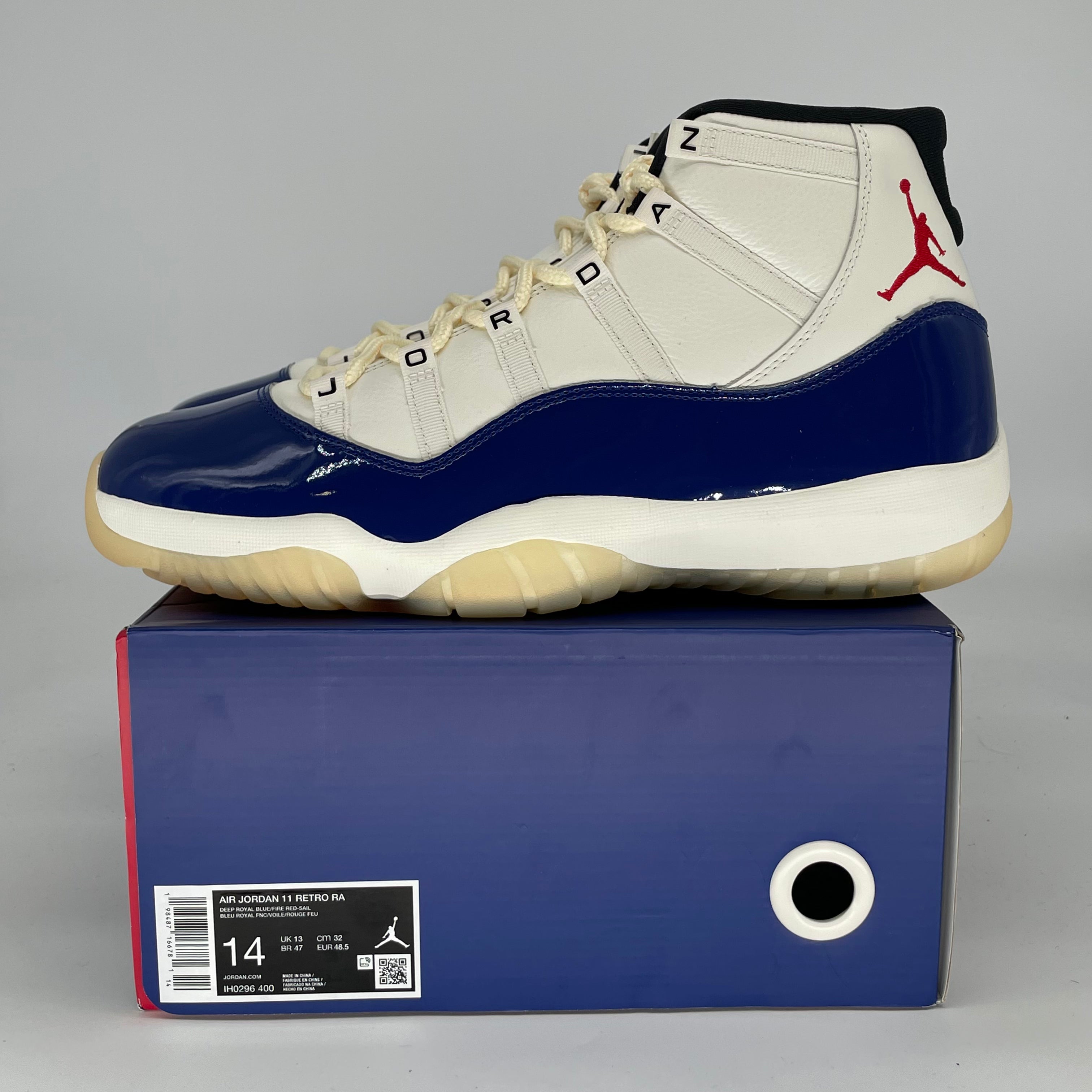 AIR JORDAN 11 RARE AIR IH0296-400 SIZE 14/15.5W