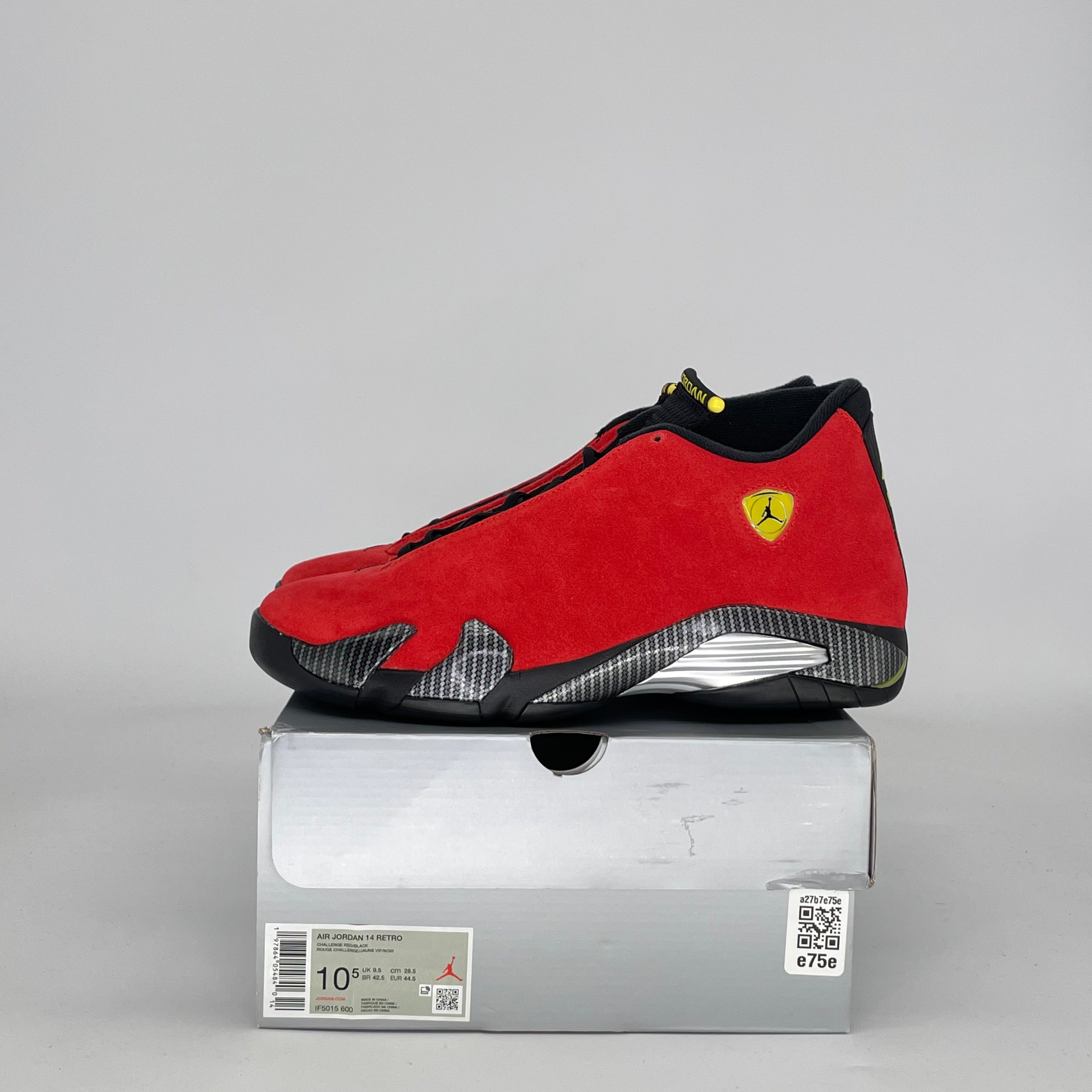AIR JORDAN 14 FERRARI IF5015-600 SIZE 10.5/12W