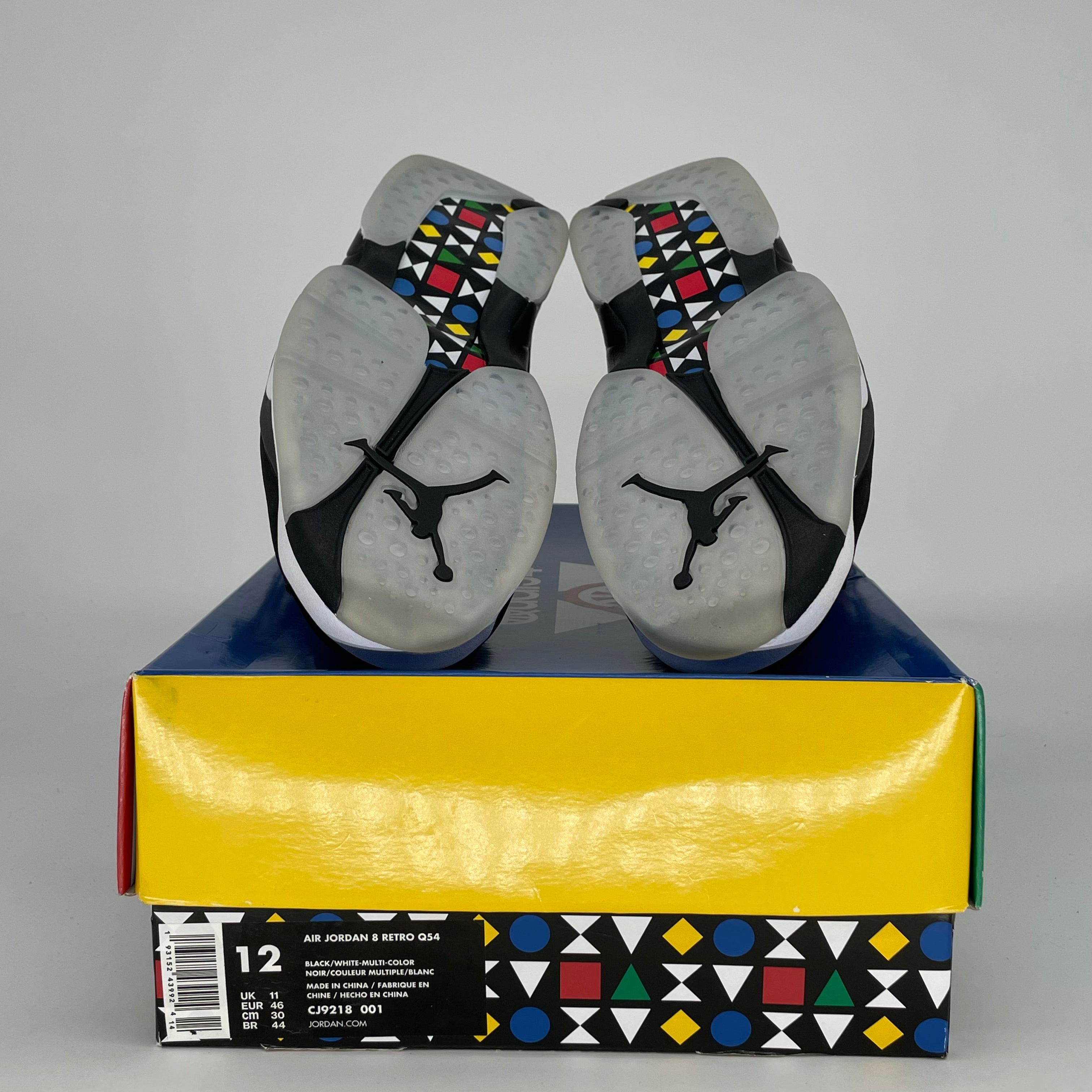 AIR JORDAN 8 QUAI 54 CJ9218-001 SIZE 12/13.5W