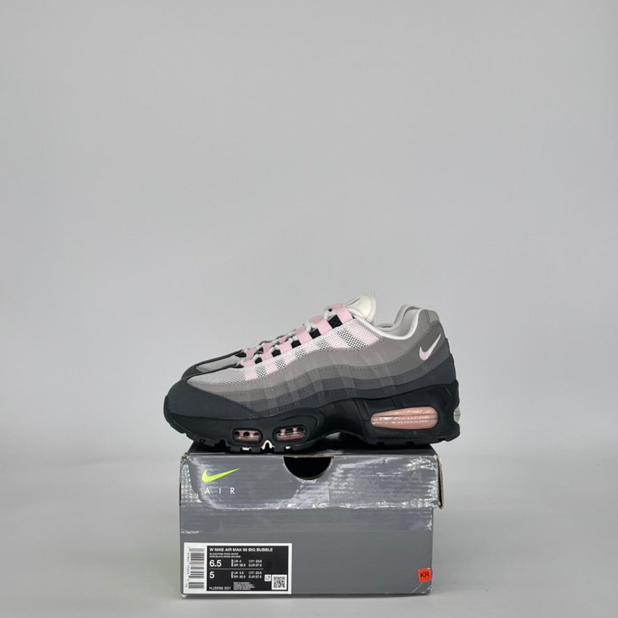 NIKE AIR MAX 95 BIG BUBBLE PINK FOAM HJ5996-001 SIZE 5/6.5W GS