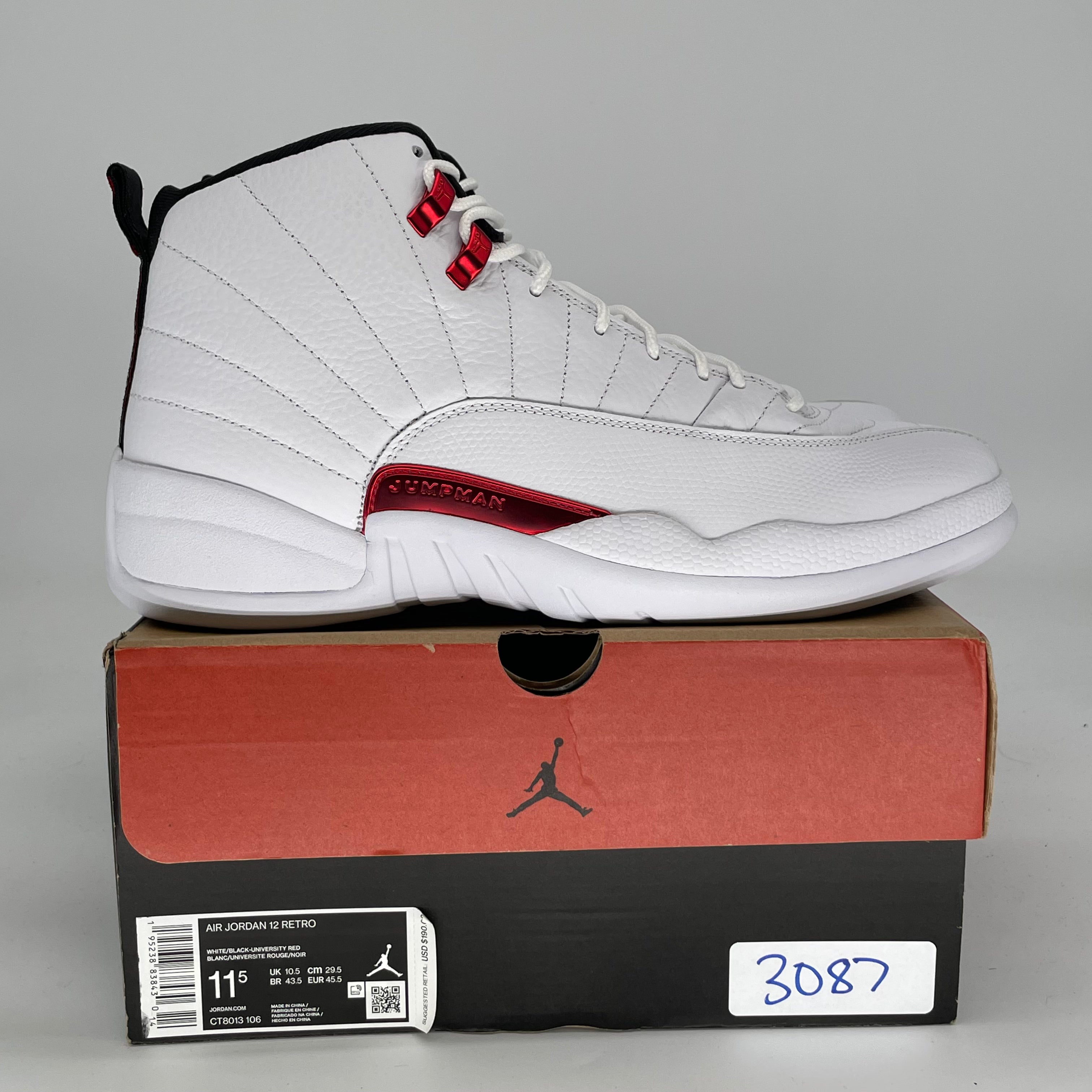 AIR JORDAN 12 TWIST CT8013-106 SIZE 11.5/13W