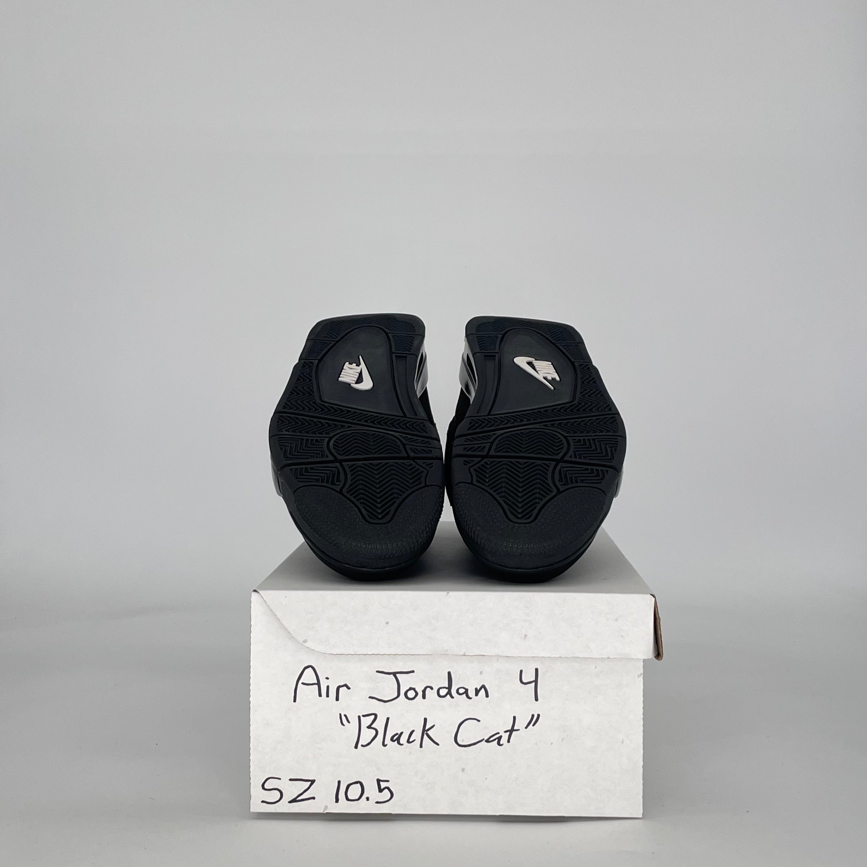 AIR JORDAN 4 BLACK CAT FV5029-010 SIZE 10.5/12W
