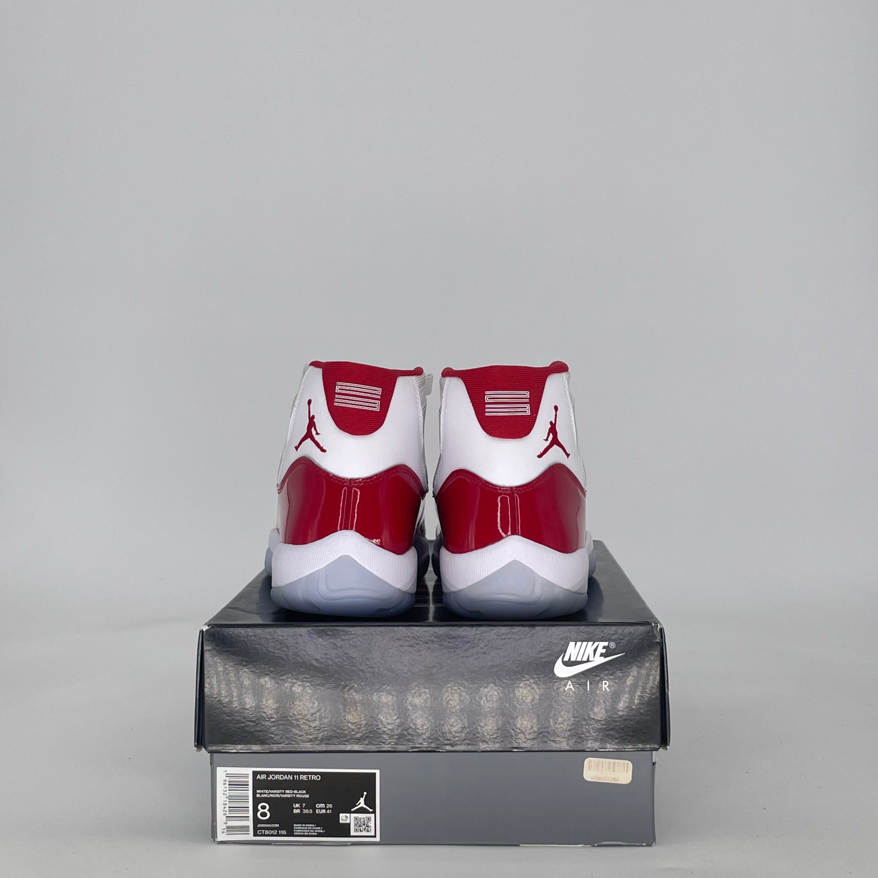 AIR JORDAN 11 CHERRY CT8012-116 SIZE 8/9.5W