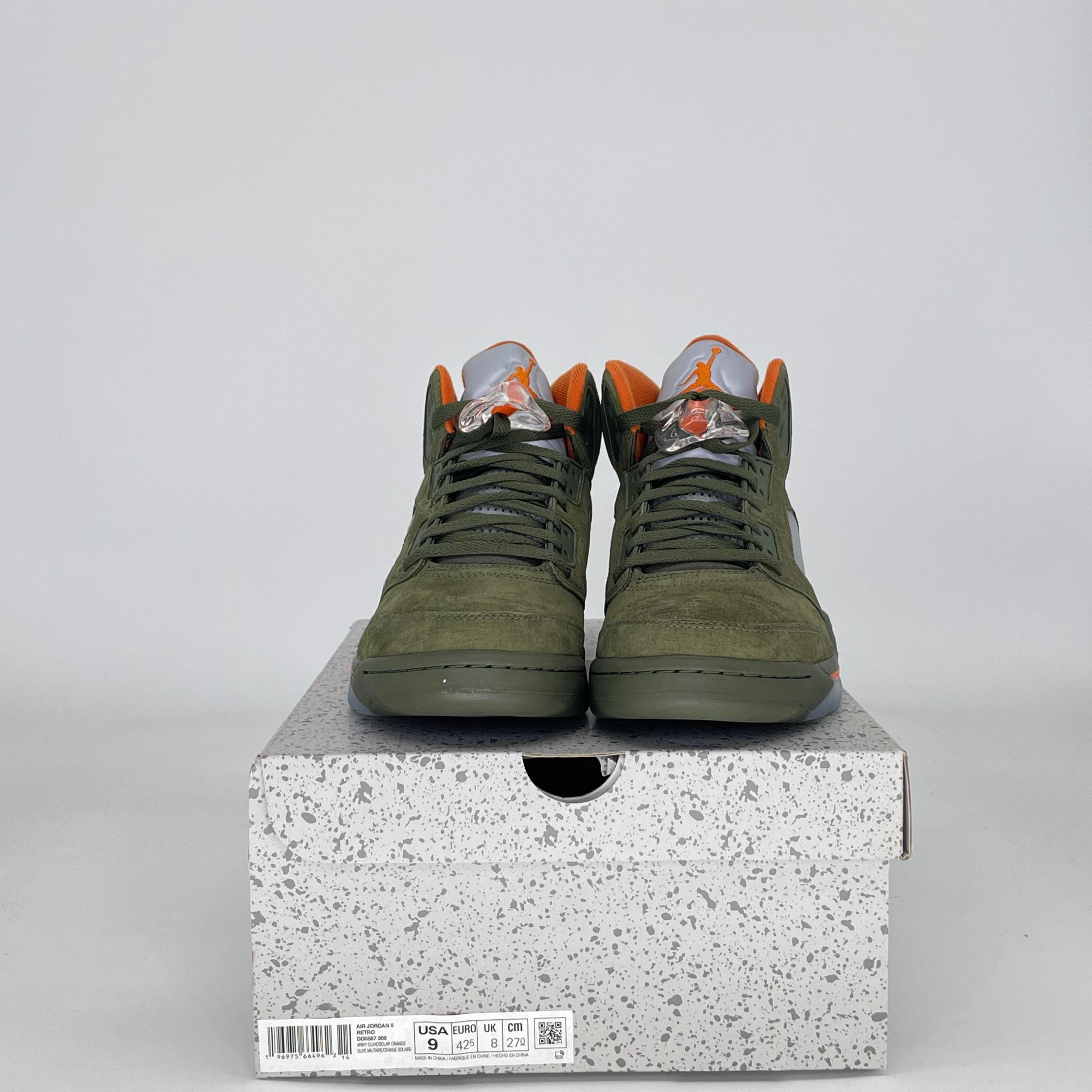 AIR JORDAN 5 OLIVE (2024) DD0587-308 SIZE 9/10.5W