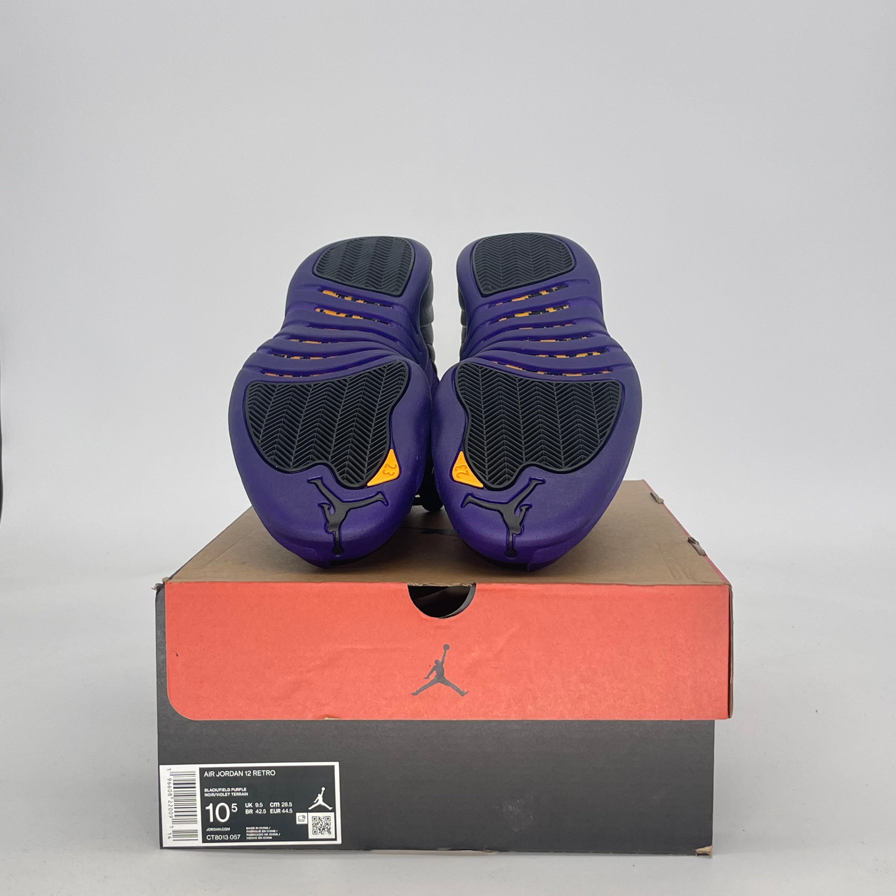 AIR JORDAN 12 FIELD PURPLE CT8013-057 SIZE 10.5/12W