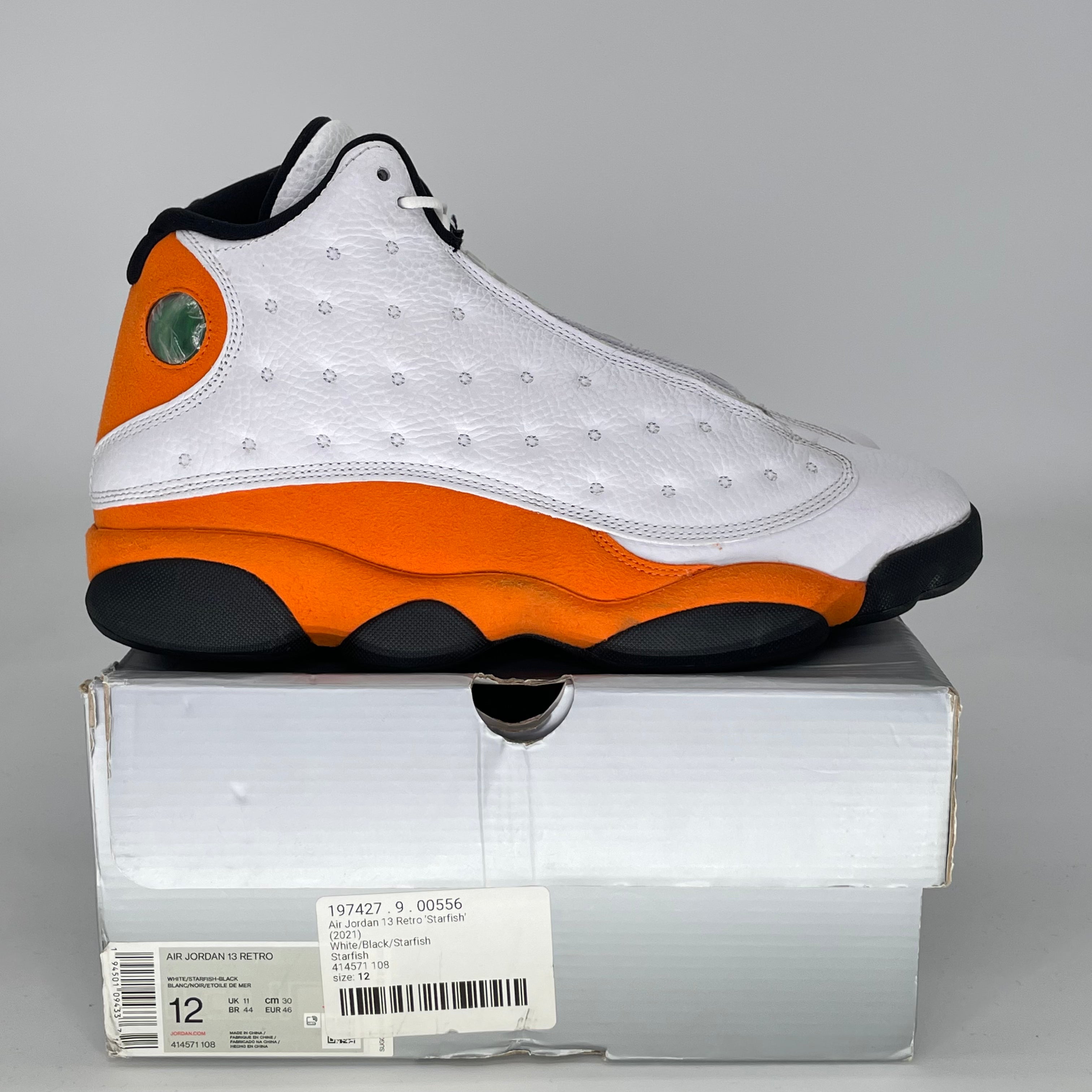 AIR JORDAN 13 STARFISH 414571-108 SIZE 12/13.5W