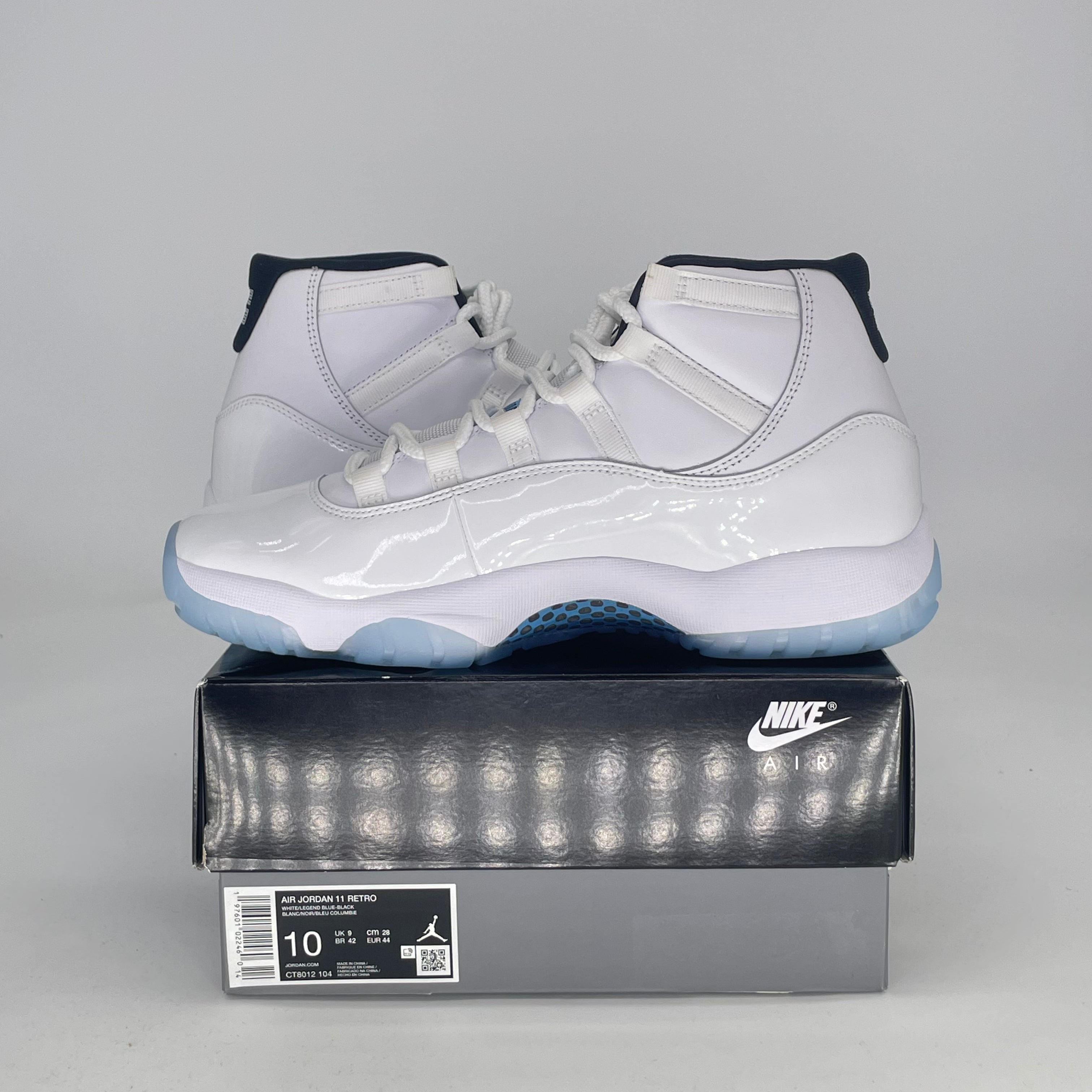 AIR JORDAN 11 LEGEND BLUE CT8012-104 SIZE 10/11.5W