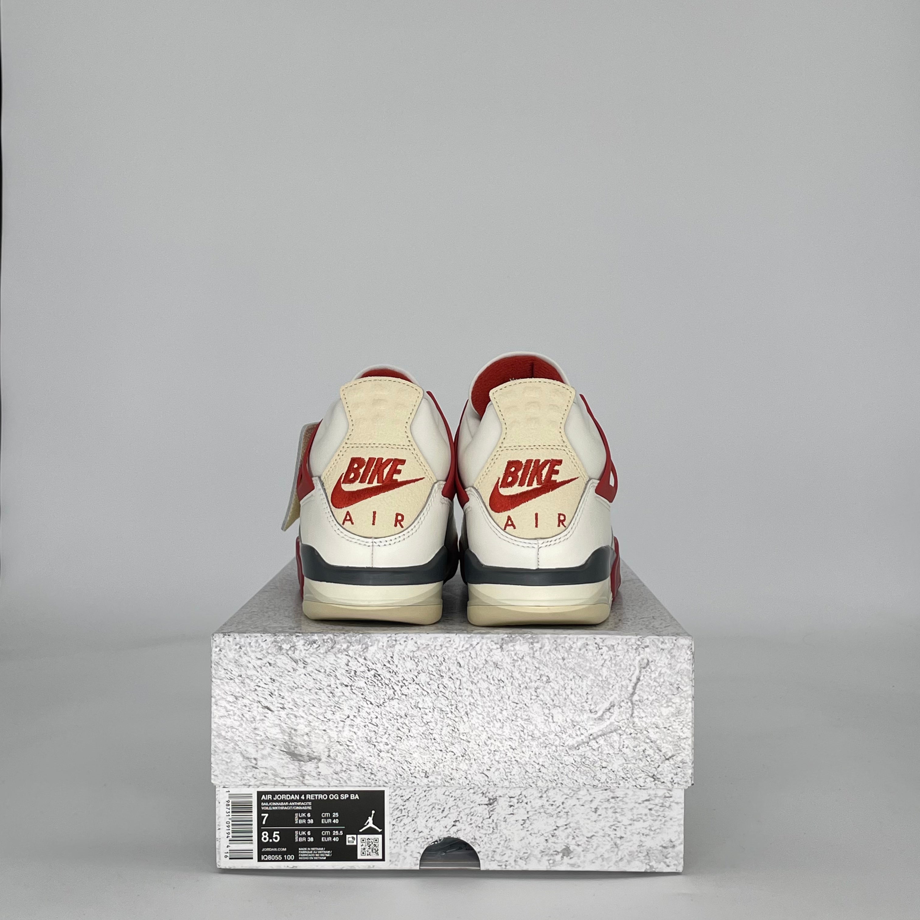 AIR JORDAN 4 NIGEL SYLVESTER BRICK AFTER BRICK IQ8055-100 SIZE 7/8.5W GS